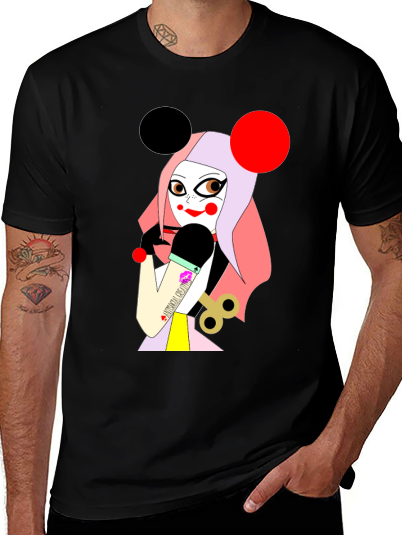 Variant 30 of Unique Graphic T-Shirt: Cartoon Character