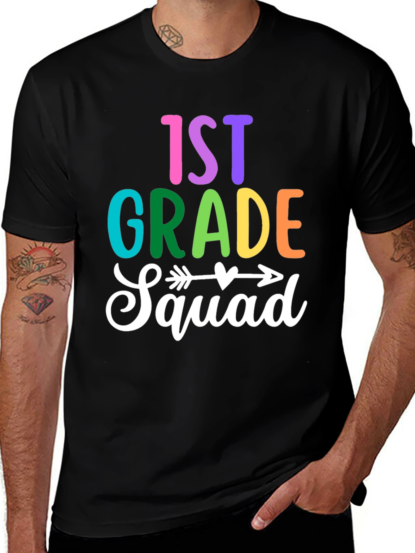 Variant 22 of 1st Grade Squad Teacher T-Shirt