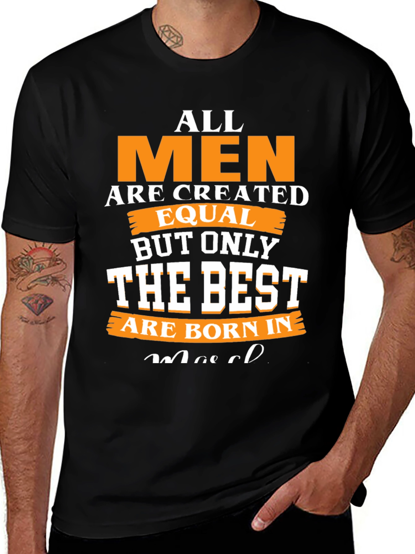Variant 8 of All Men Are Created Equal T-Shirt