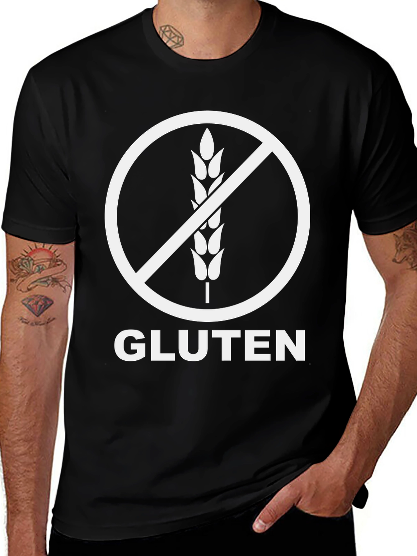 Gluten-Free T-Shirt | Trendy Food Allergy Apparel