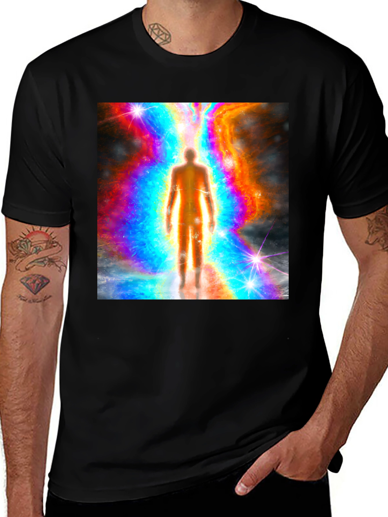 Variant 22 of Cosmic Pathway Graphic Tee