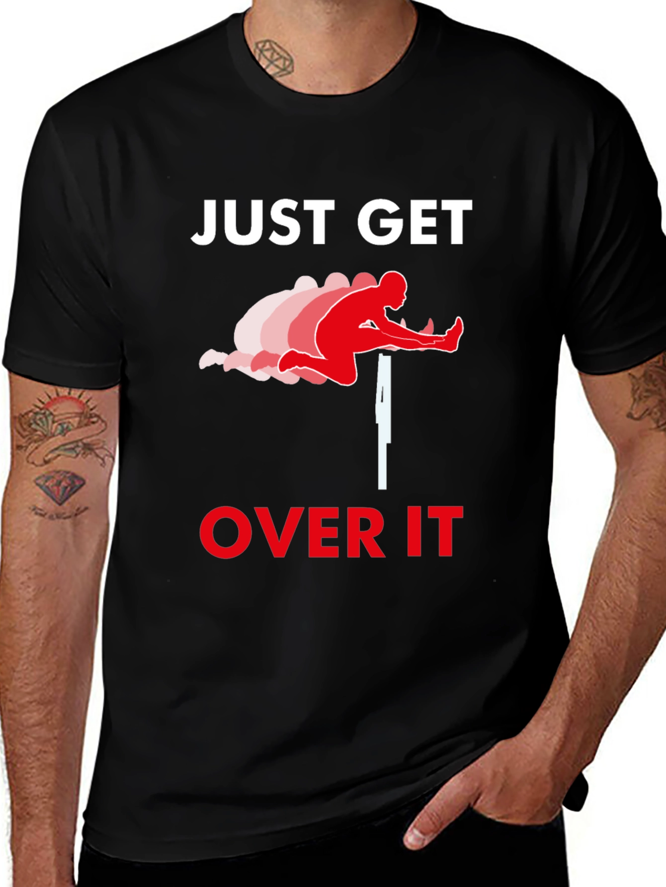 Variant 3 of Just Get Over It Graphic T-Shirt