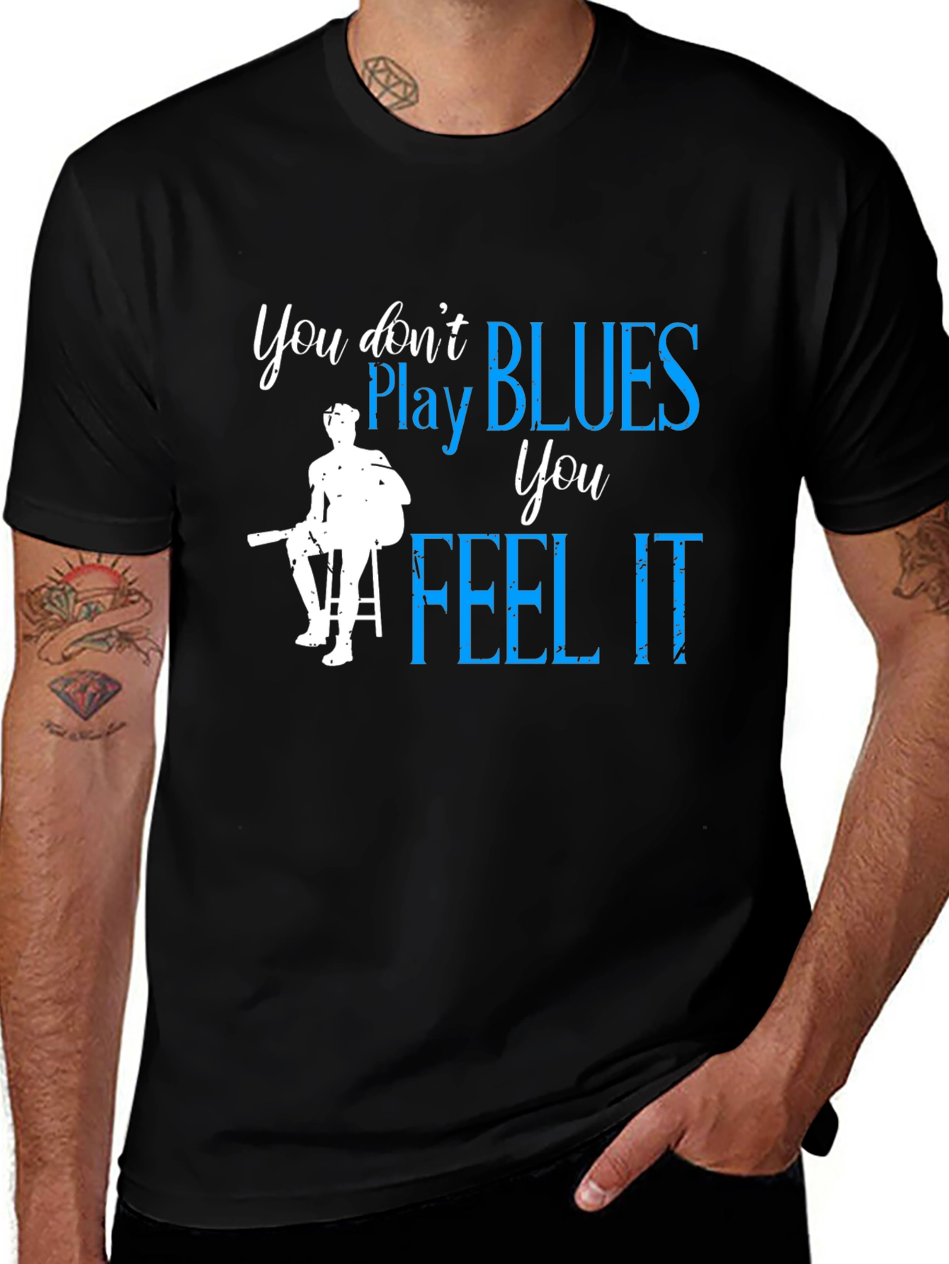 Variant 24 of Blues Music Graphic T-Shirt