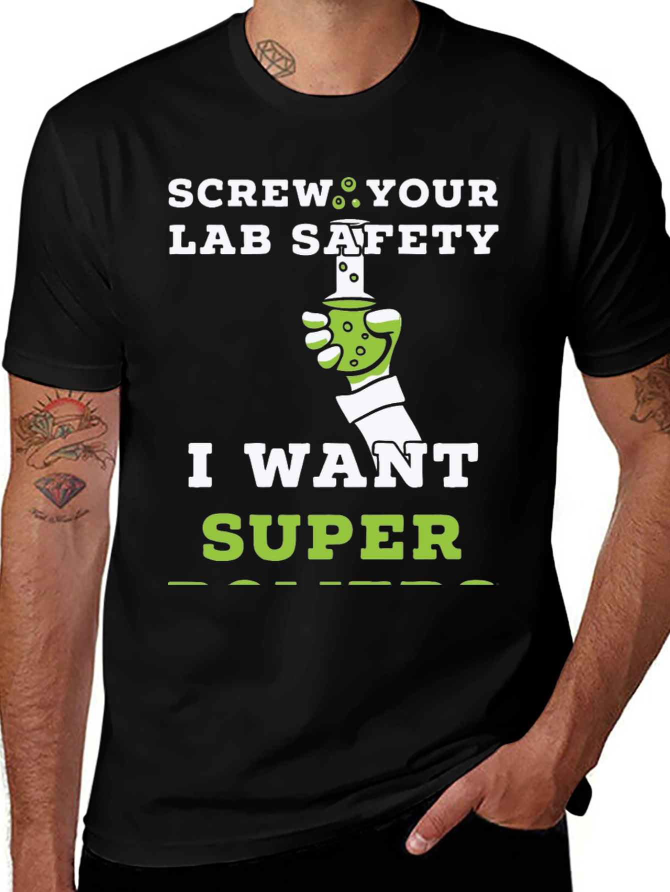 Variant 16 of Screw Your Lab Safety T-Shirt