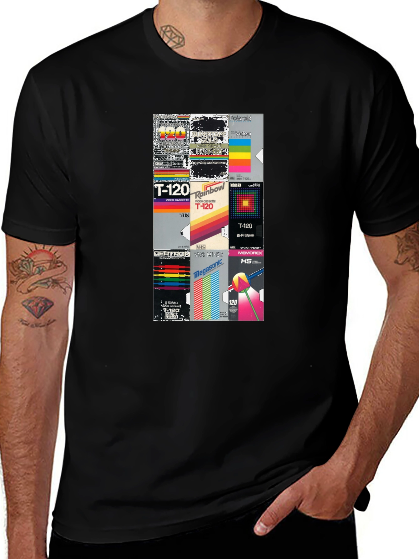 Variant 22 of Retro VHS Tape T-Shirt