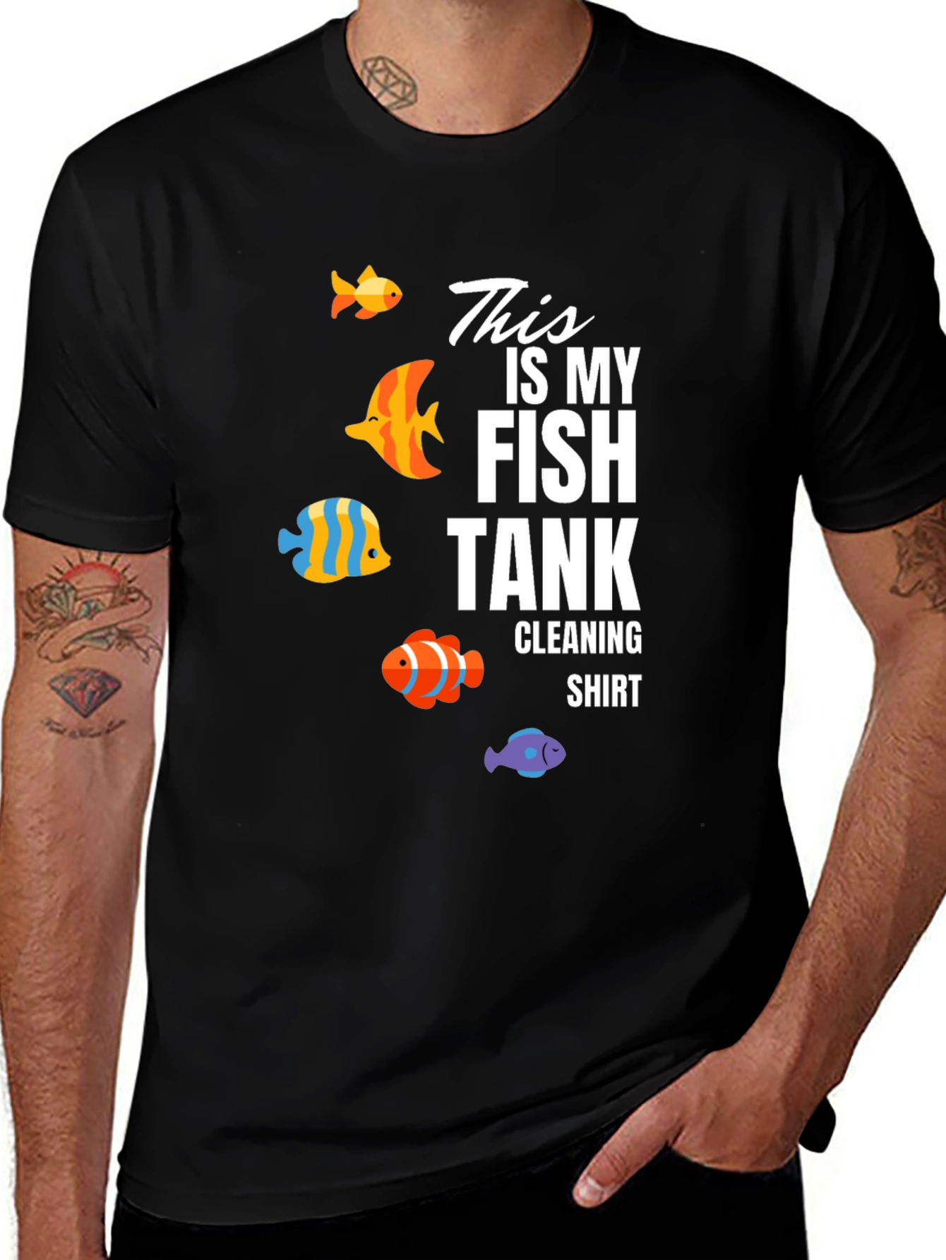 Variant 15 of This Is My Fish Tank Cleaning Shirt, Fun Aquarium Hobby Tee