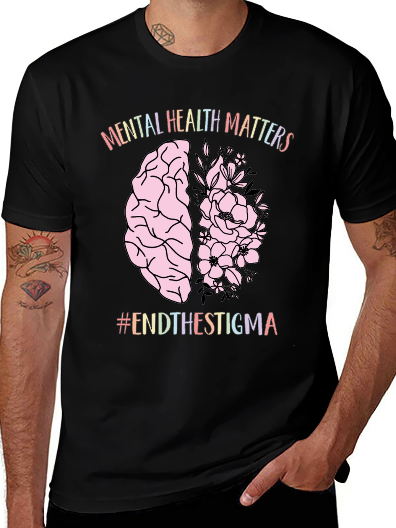 Variant 4 of Mental Health Matters Graphic Tee