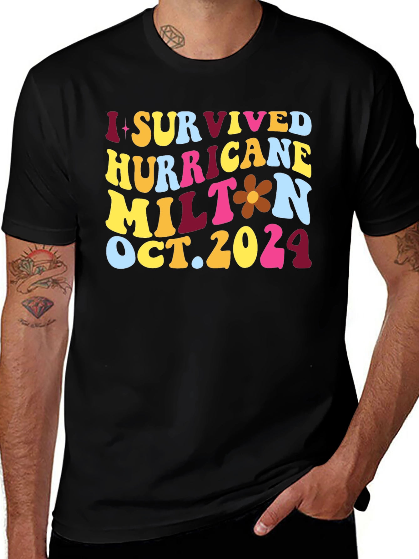 Variant 11 of I Survived Hurricane Milton T-Shirt