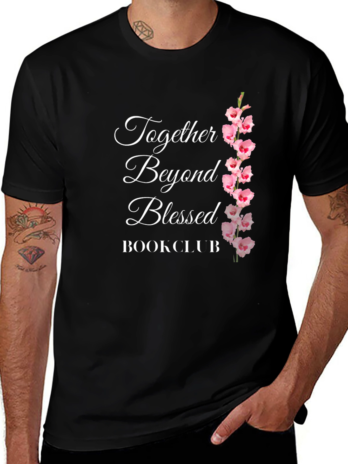Variant 26 of Together Beyond Blessed Book Club T-Shirt