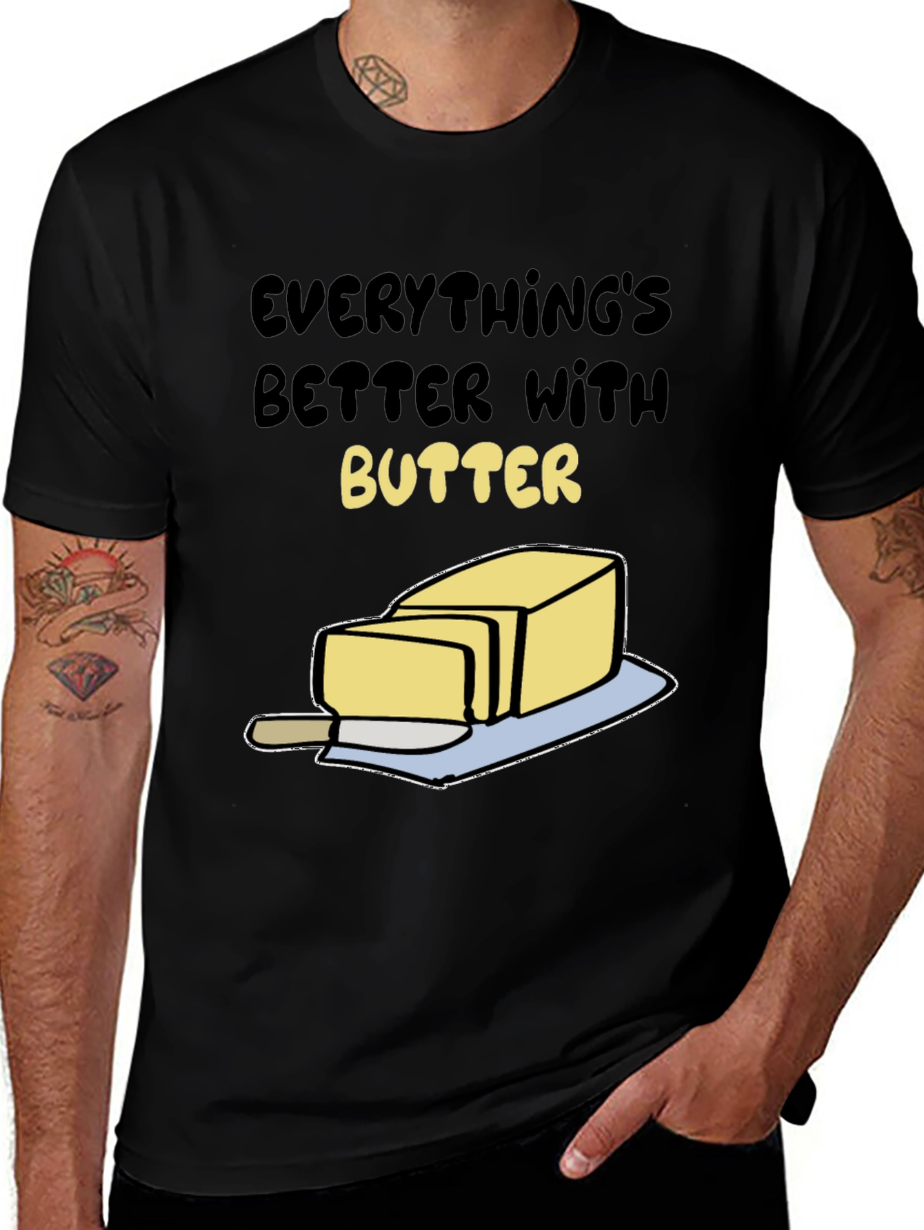 Variant 18 of Everything's Better with Butter T-Shirt