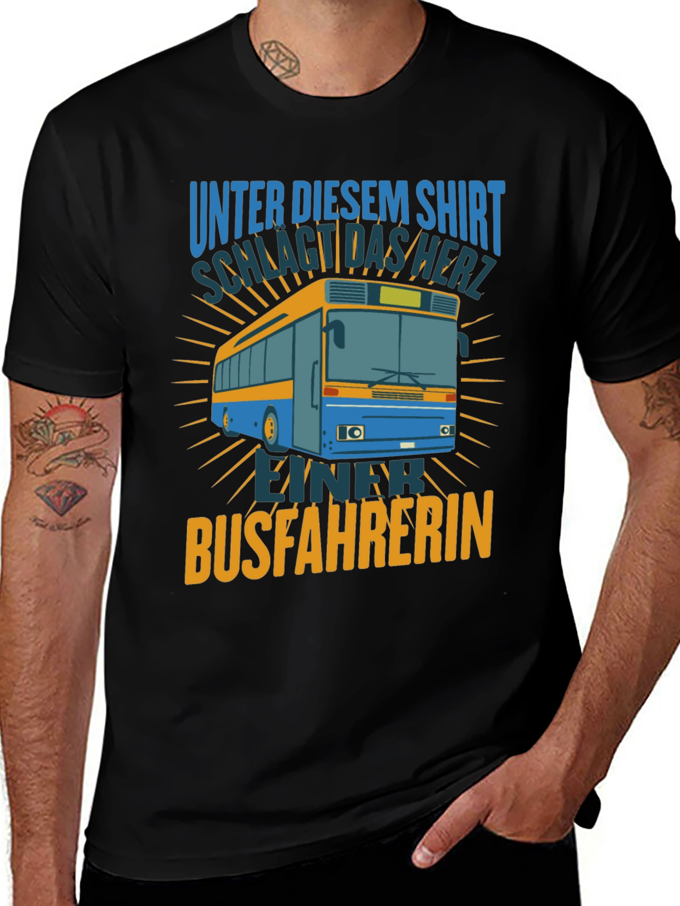 Variant 28 of Bus Driver T-Shirt - Under This Shirt Beats