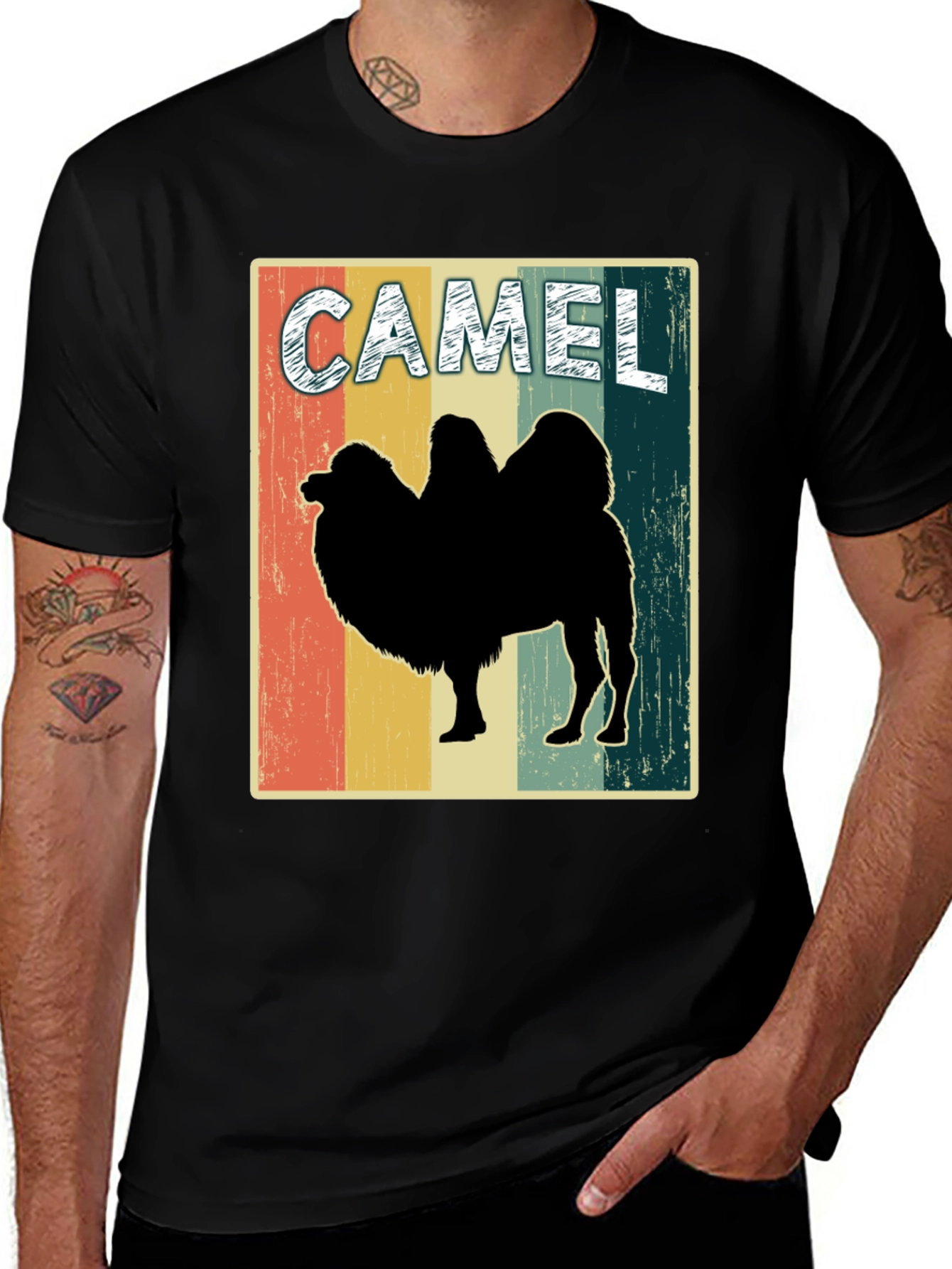 Variant 26 of Retro Camel T-Shirt