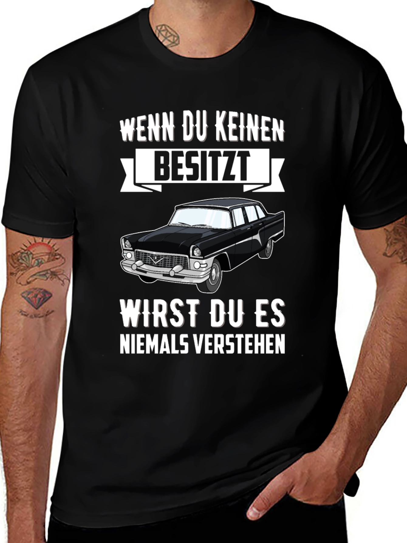 Variant 23 of Classic Car Lover T-Shirt: Never Understand