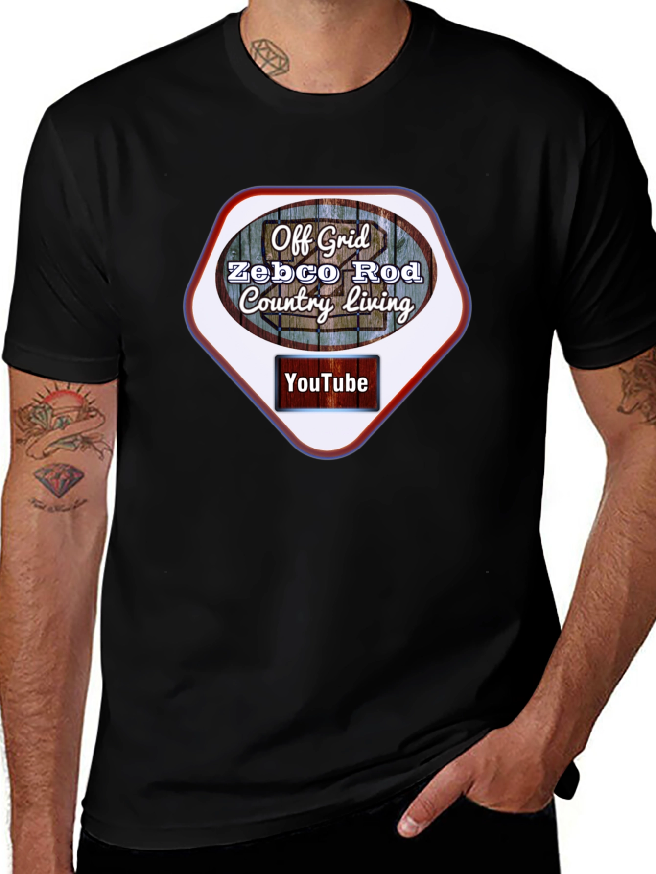 Off Grid Country Living YouTube T-Shirt