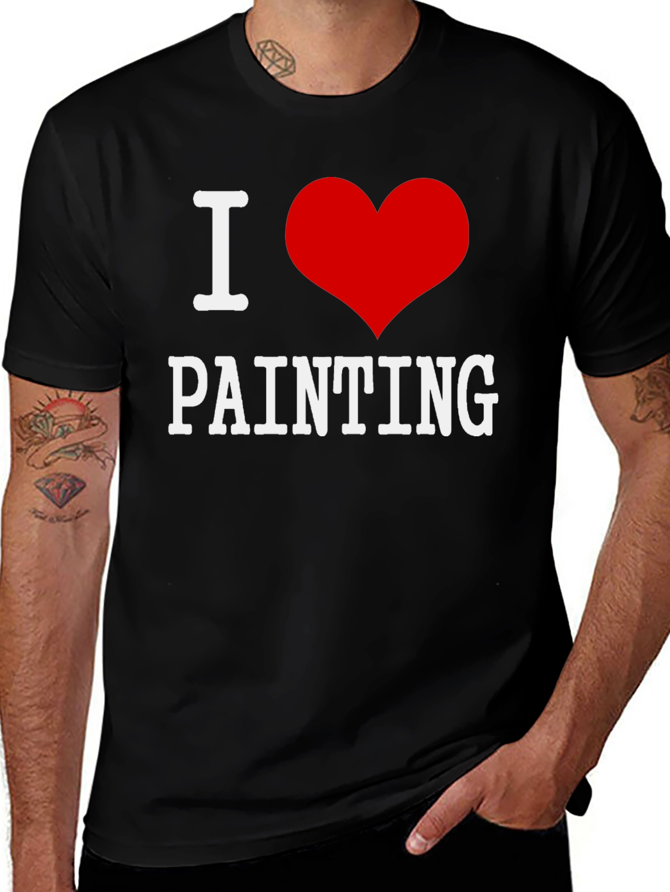 Variant 13 of I Love Painting T-Shirt - Artistic Passion