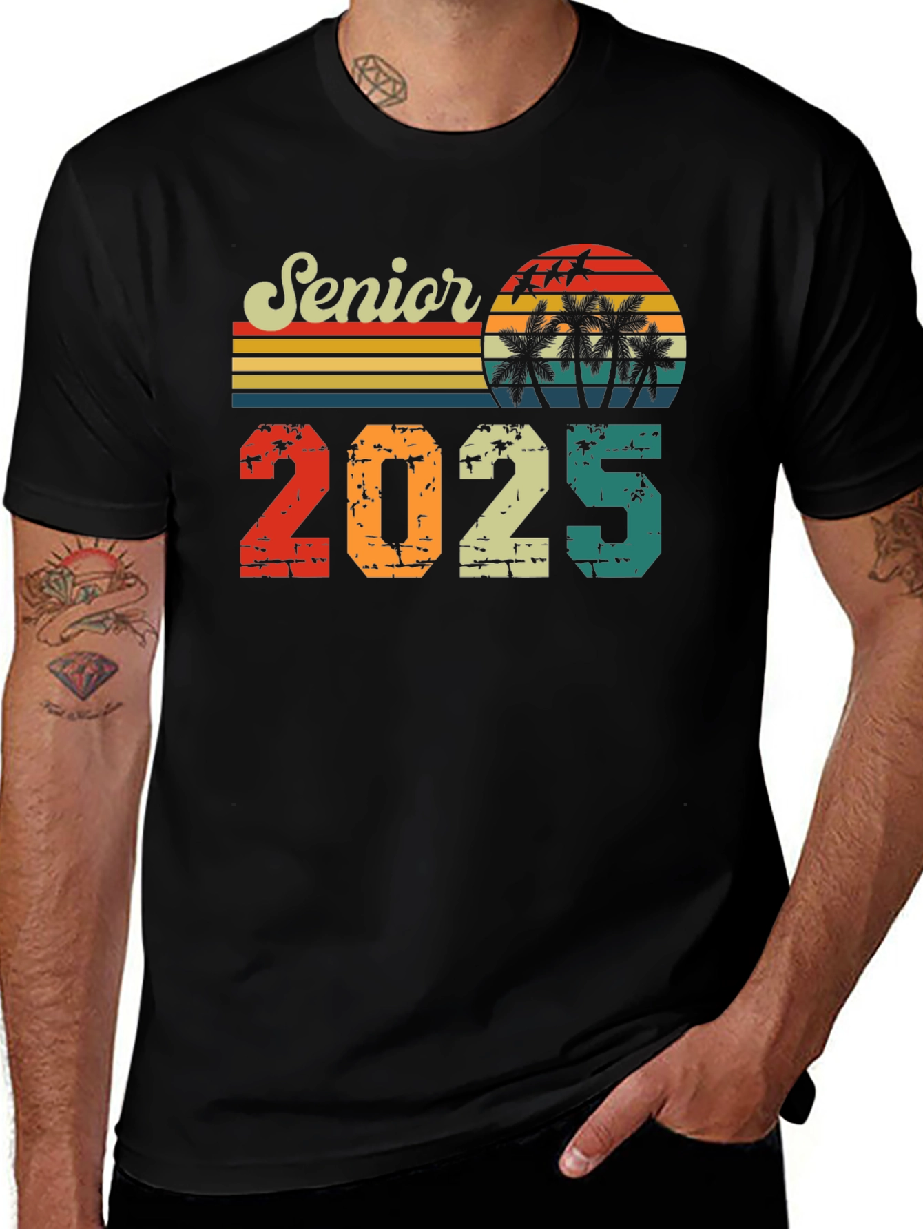 Senior 2025 Retro T-Shirt