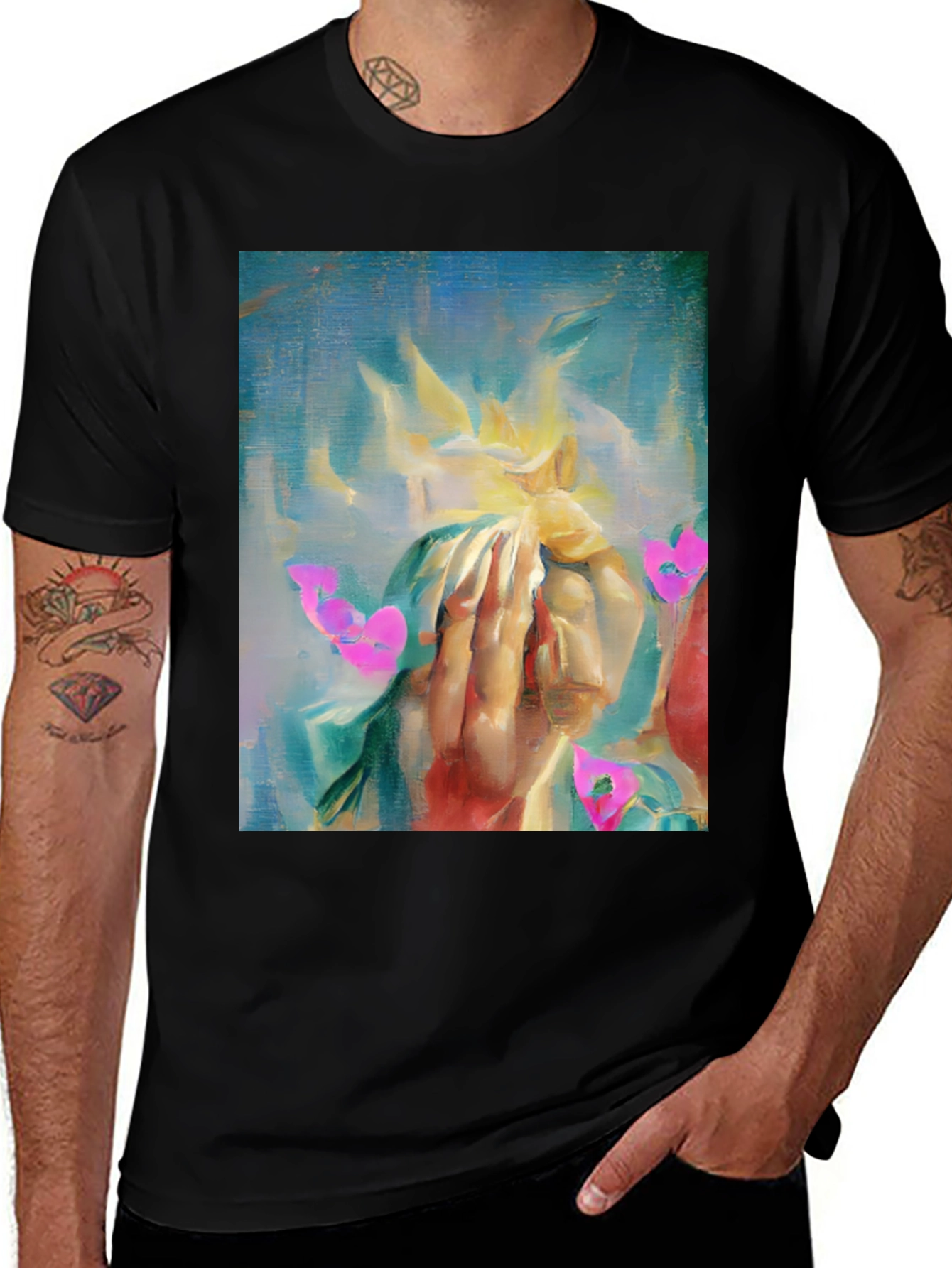 Variant 18 of Abstract Art T-Shirt - Unique Graphic Tee