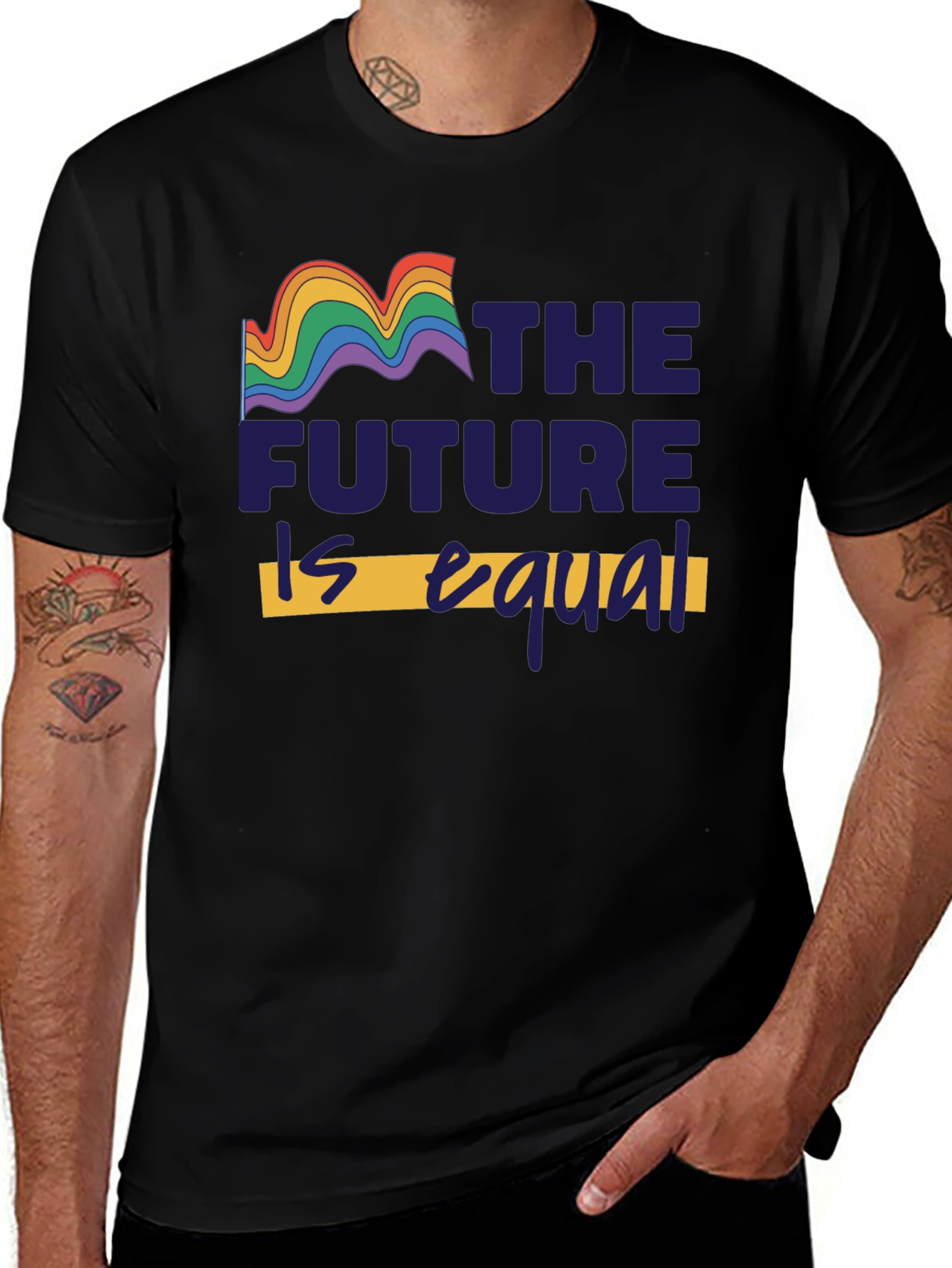 The Future is Equal Black Pride T-Shirt