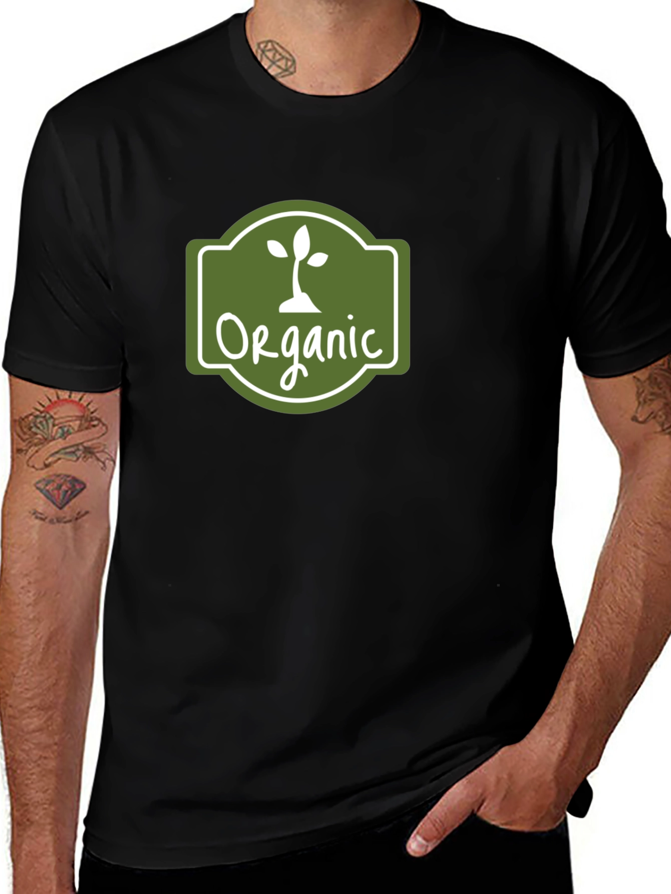 Variant 15 of Organic T-Shirt - Eco-Friendly Cotton Blend