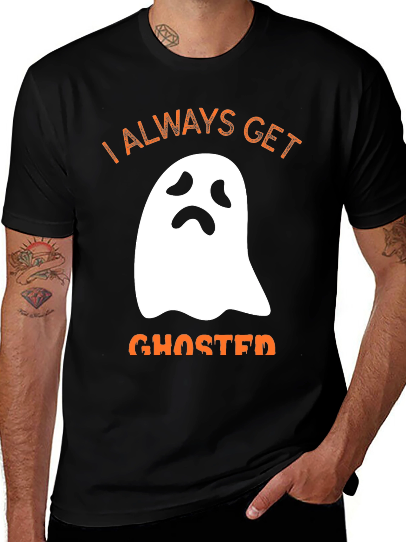 I Always Get Ghosted Halloween T-Shirt