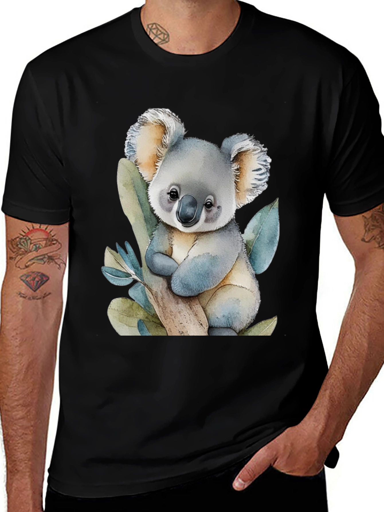 Variant 13 of Cute Koala Bear Graphic T-Shirt