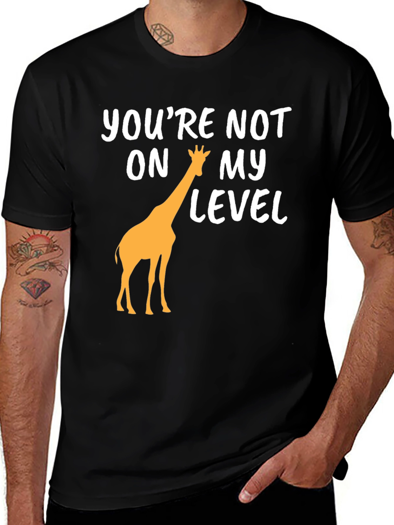 Variant 5 of Giraffe Level Graphic T-Shirt