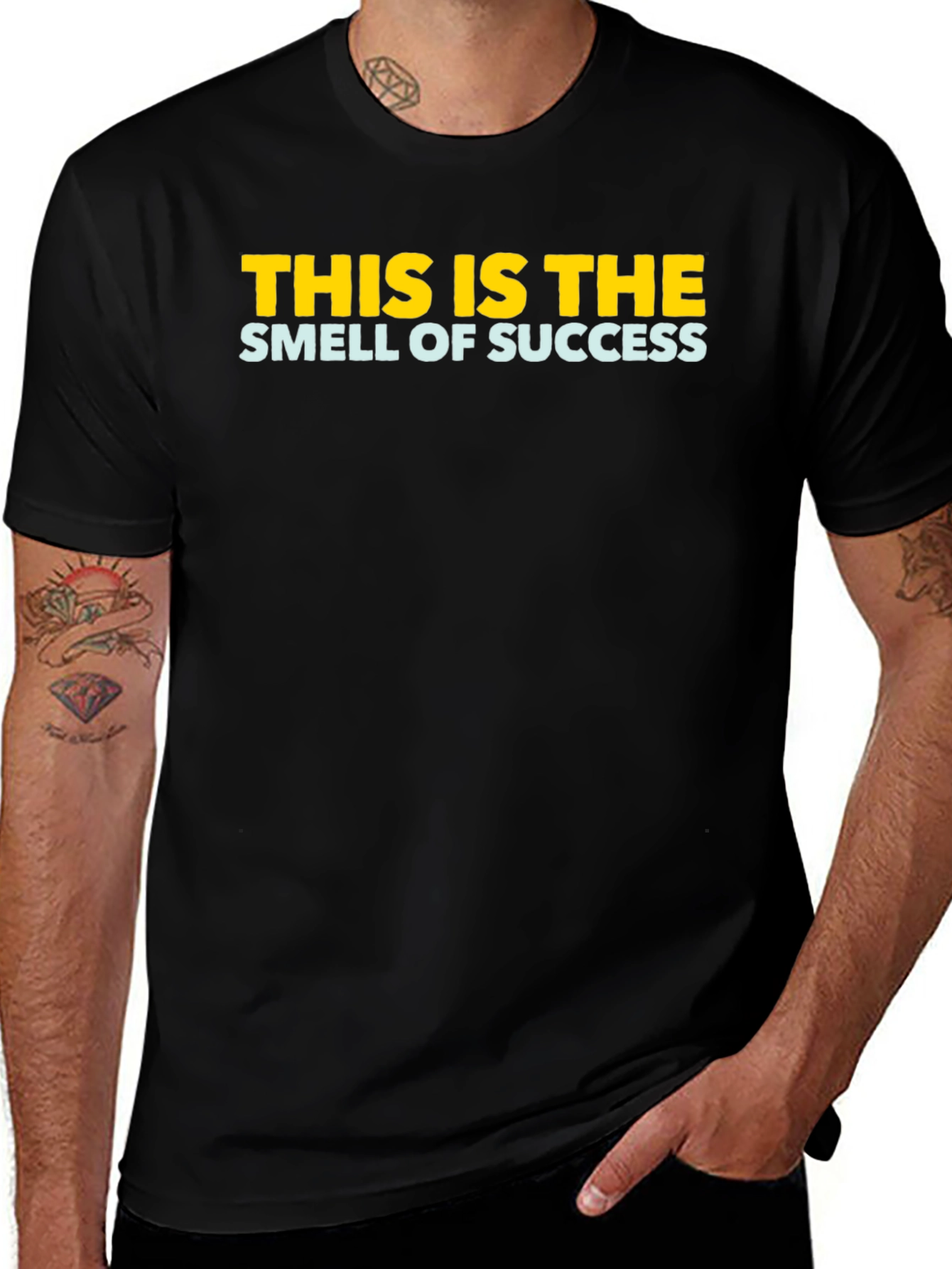 Variant 3 of Smell of Success Graphic Tee - Motivational T-Shirt