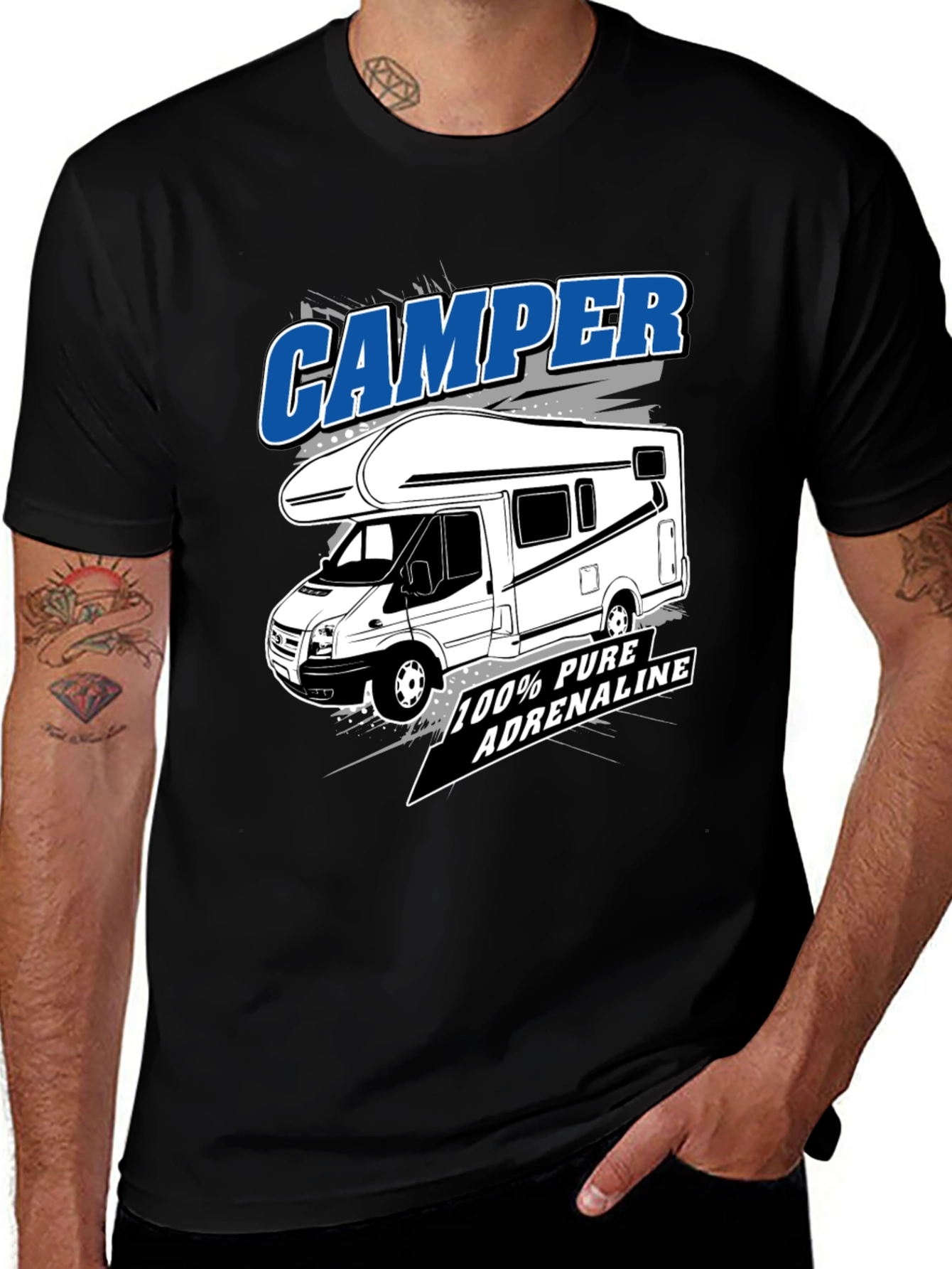Variant 3 of Camper 100% Pure Adrenaline T-Shirt