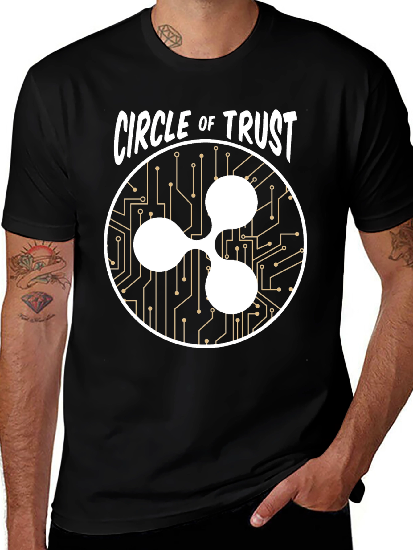 Variant 12 of Circle of Trust Ripple T-Shirt