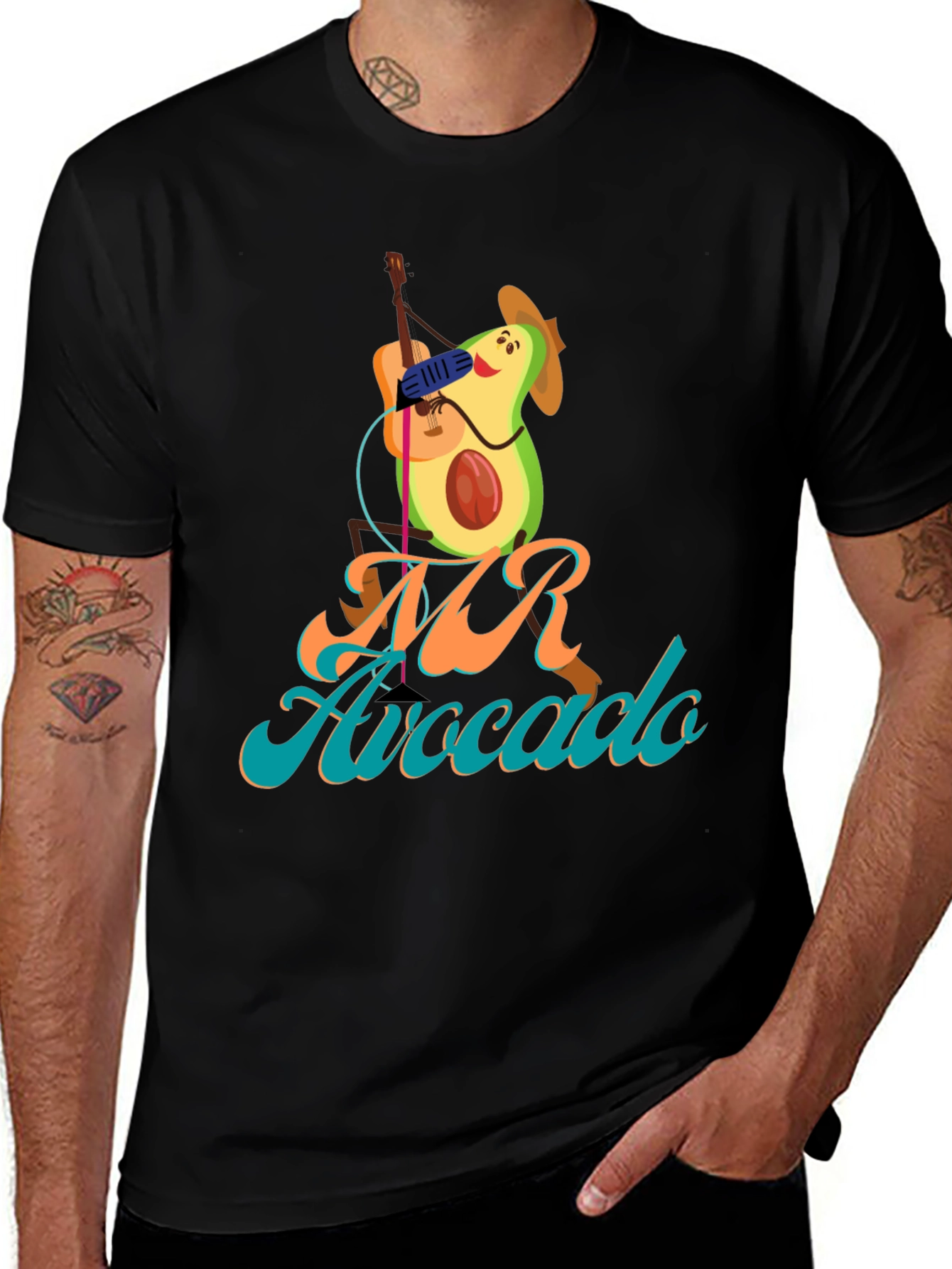 Variant 20 of MR Avocado T-Shirt - Unique Graphic Tee