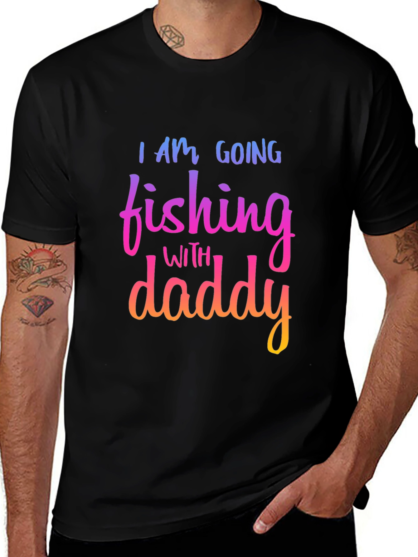 Variant 14 of Fishing With Daddy Graphic Tee