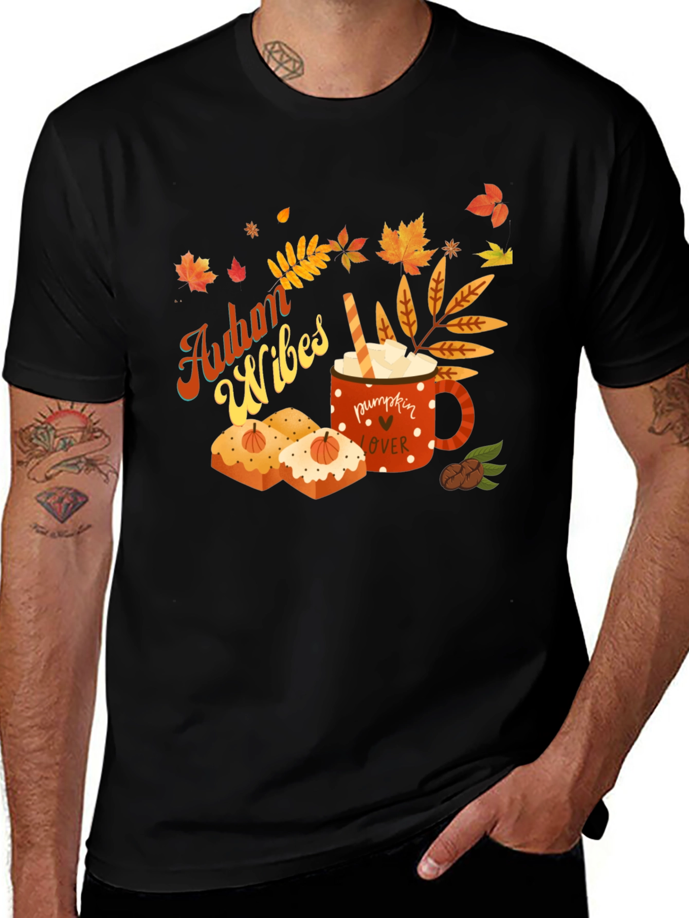 Autumn Vibes Pumpkin Lover T-Shirt