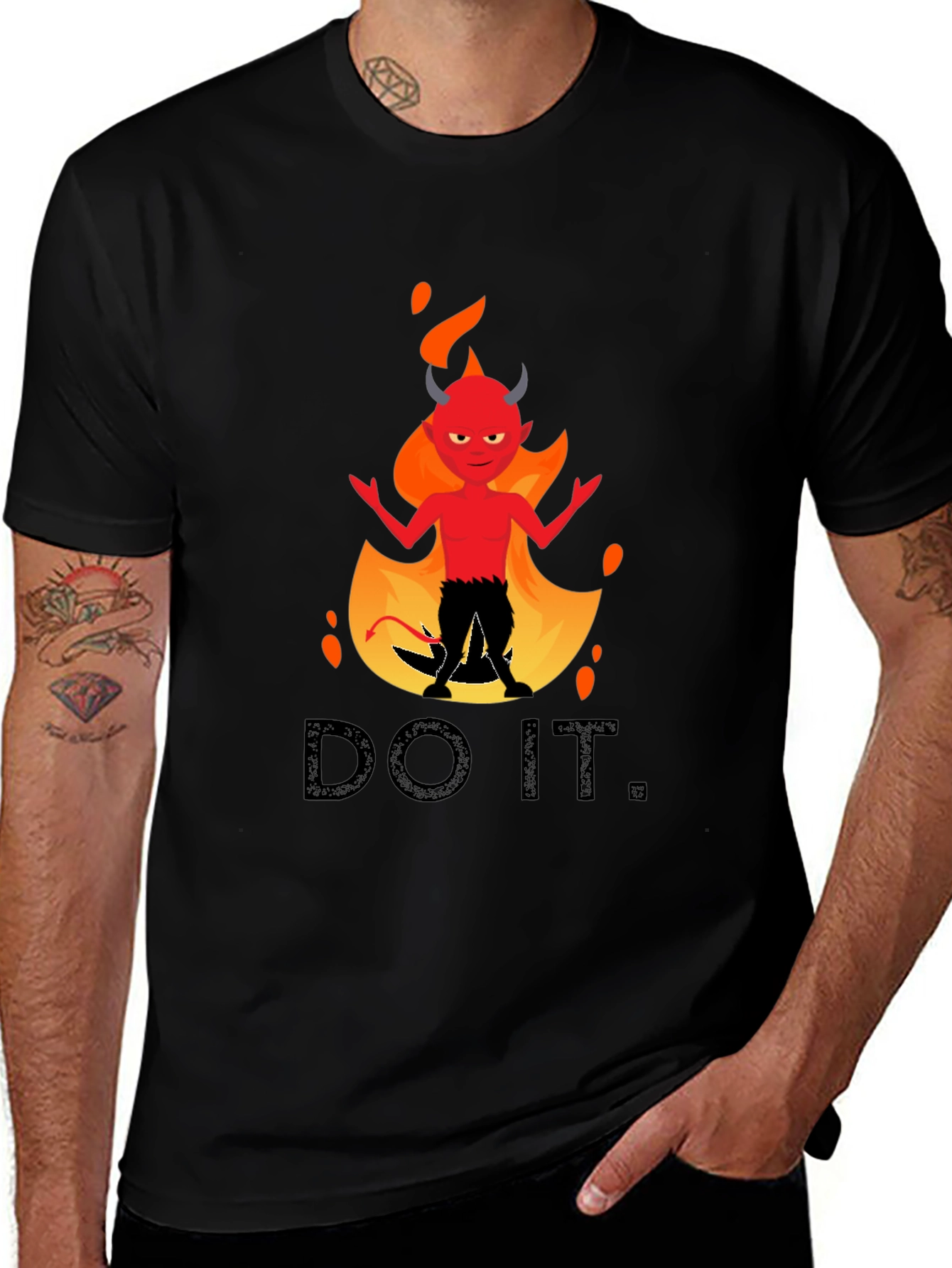Variant 5 of Do It Devilish T-Shirt