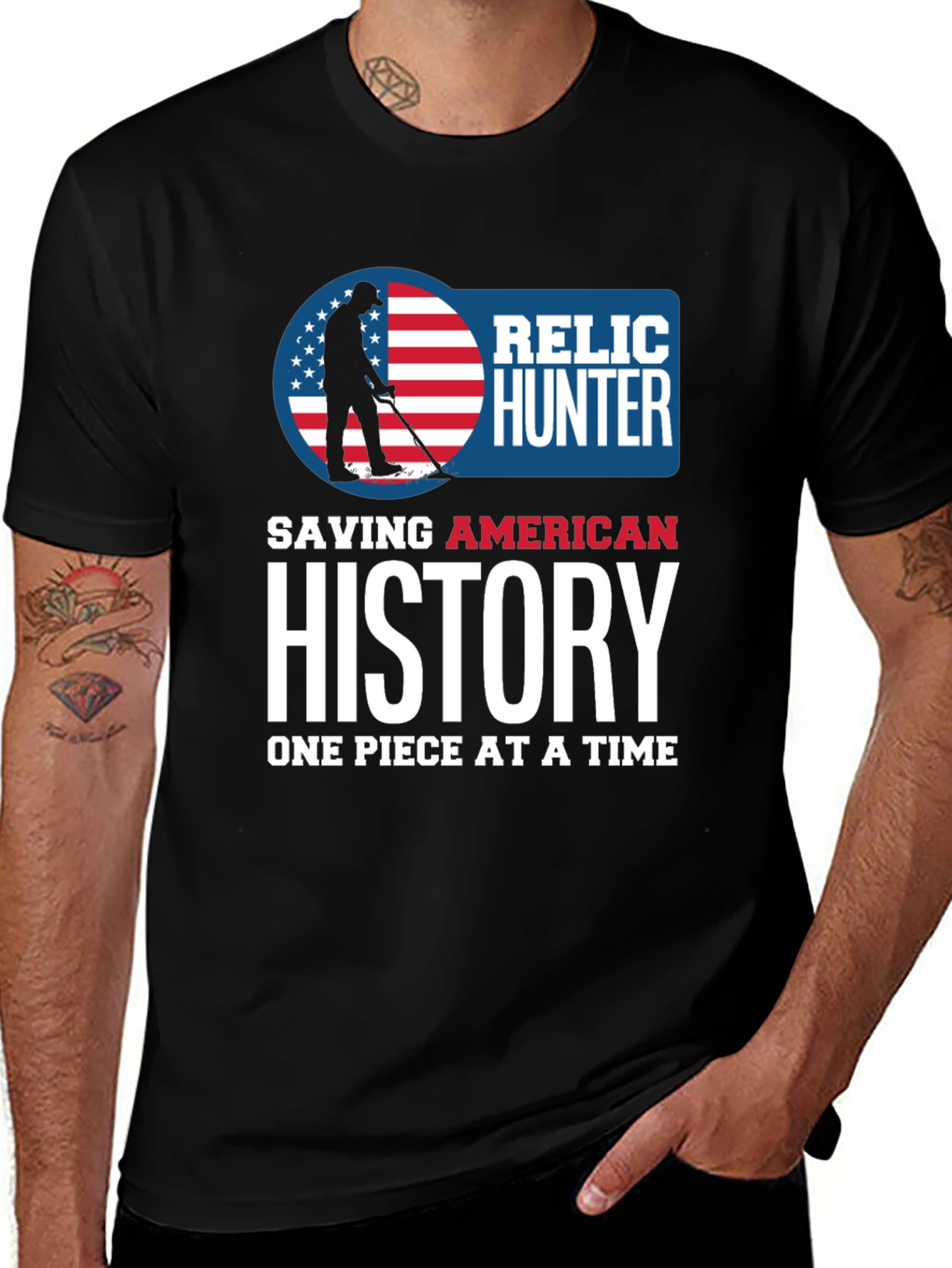 Variant 5 of Relic Hunter American History T-Shirt