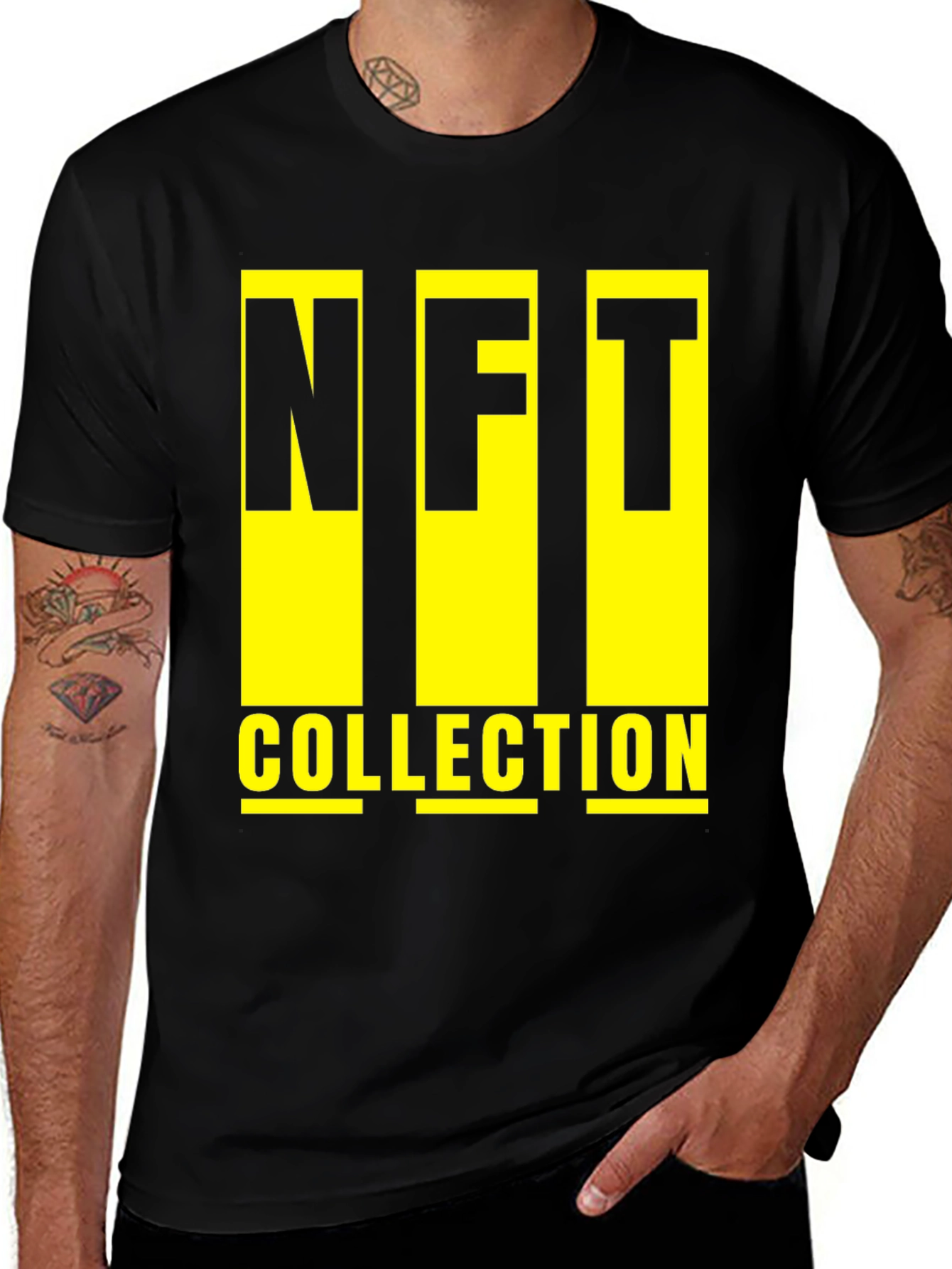 NFT Collection Graphic Tee - Modern Style