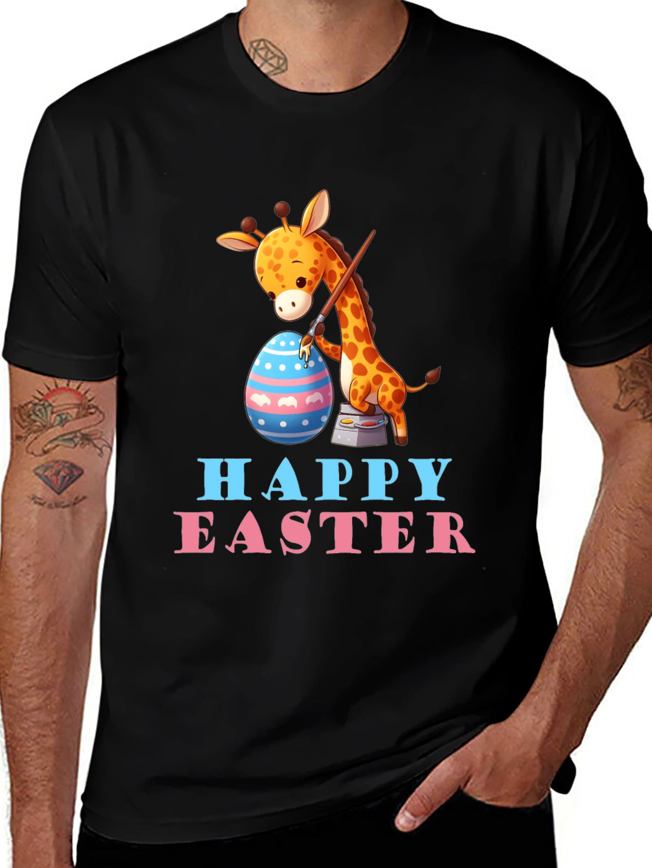 Happy Easter Giraffe T-Shirt