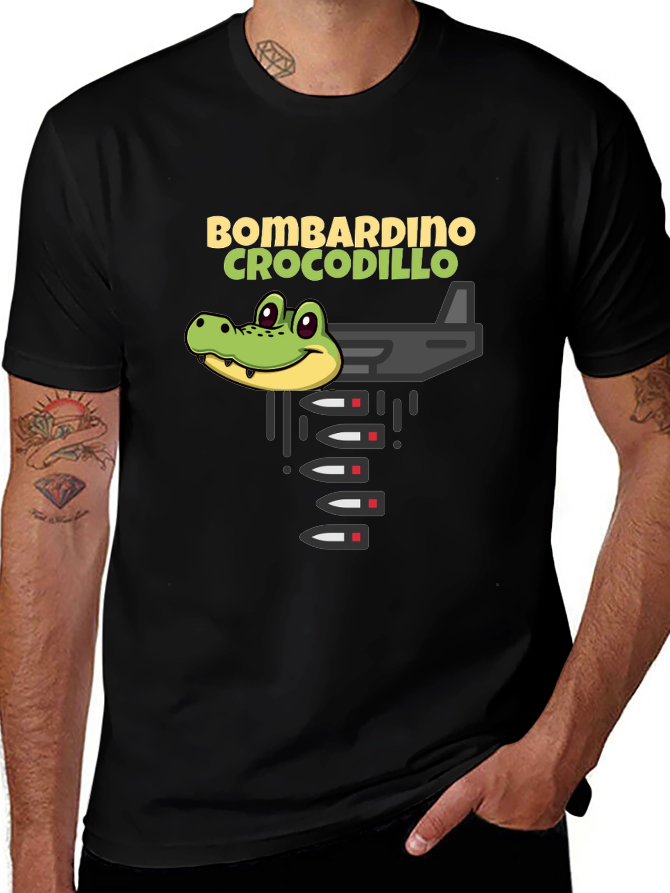 Variant 6 of Bombardino Crocodillo T-Shirt
