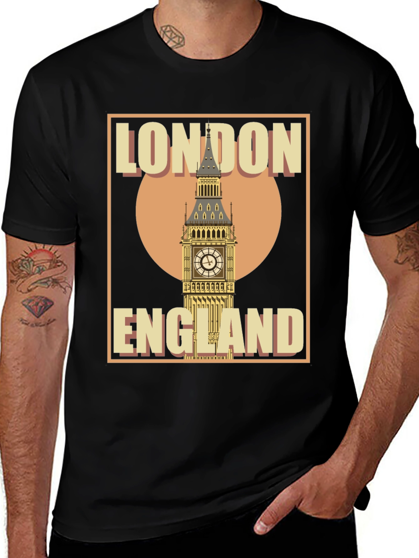 London England Graphic Tee
