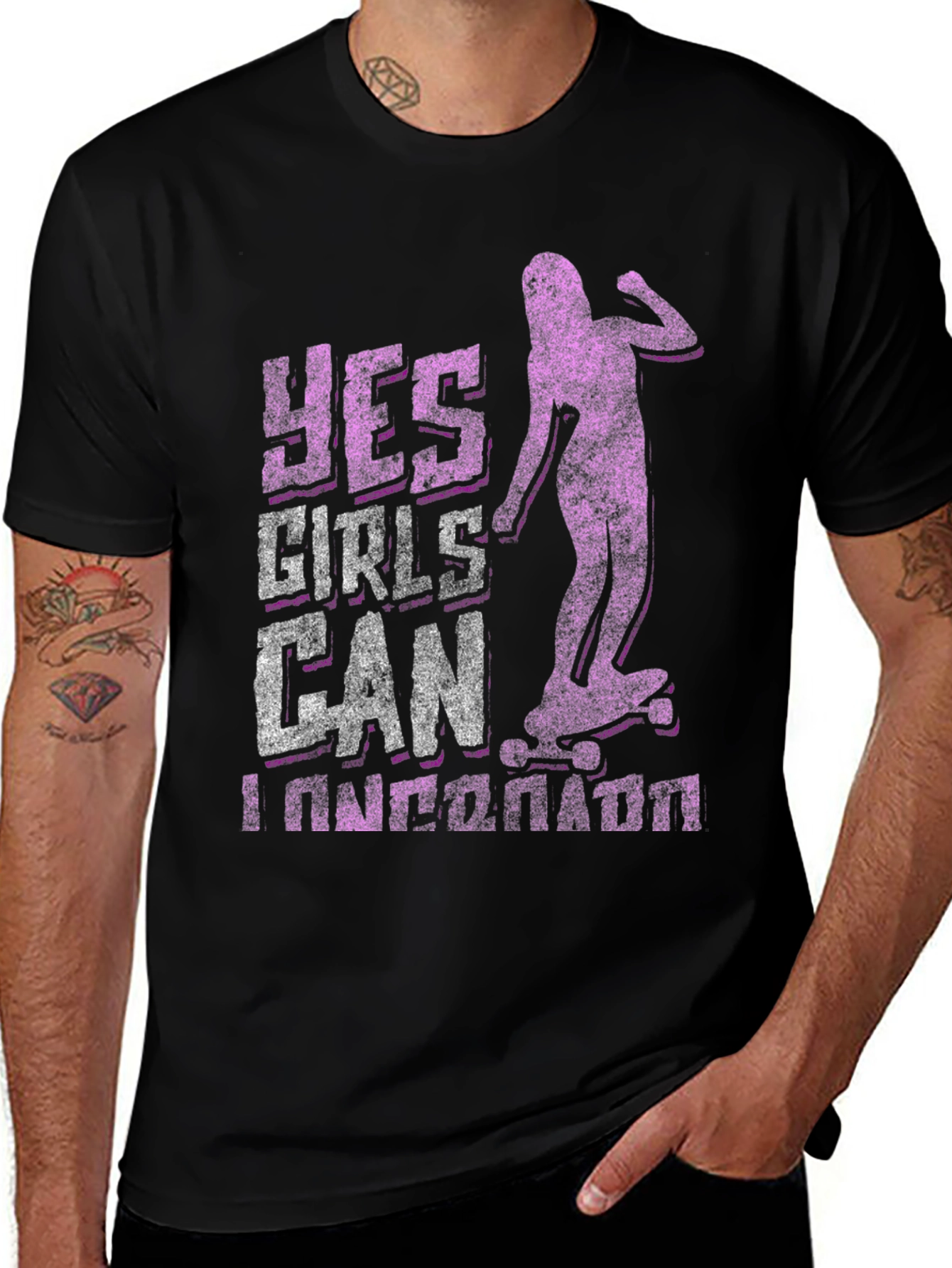 Variant 15 of Yes Girls Can T-Shirt