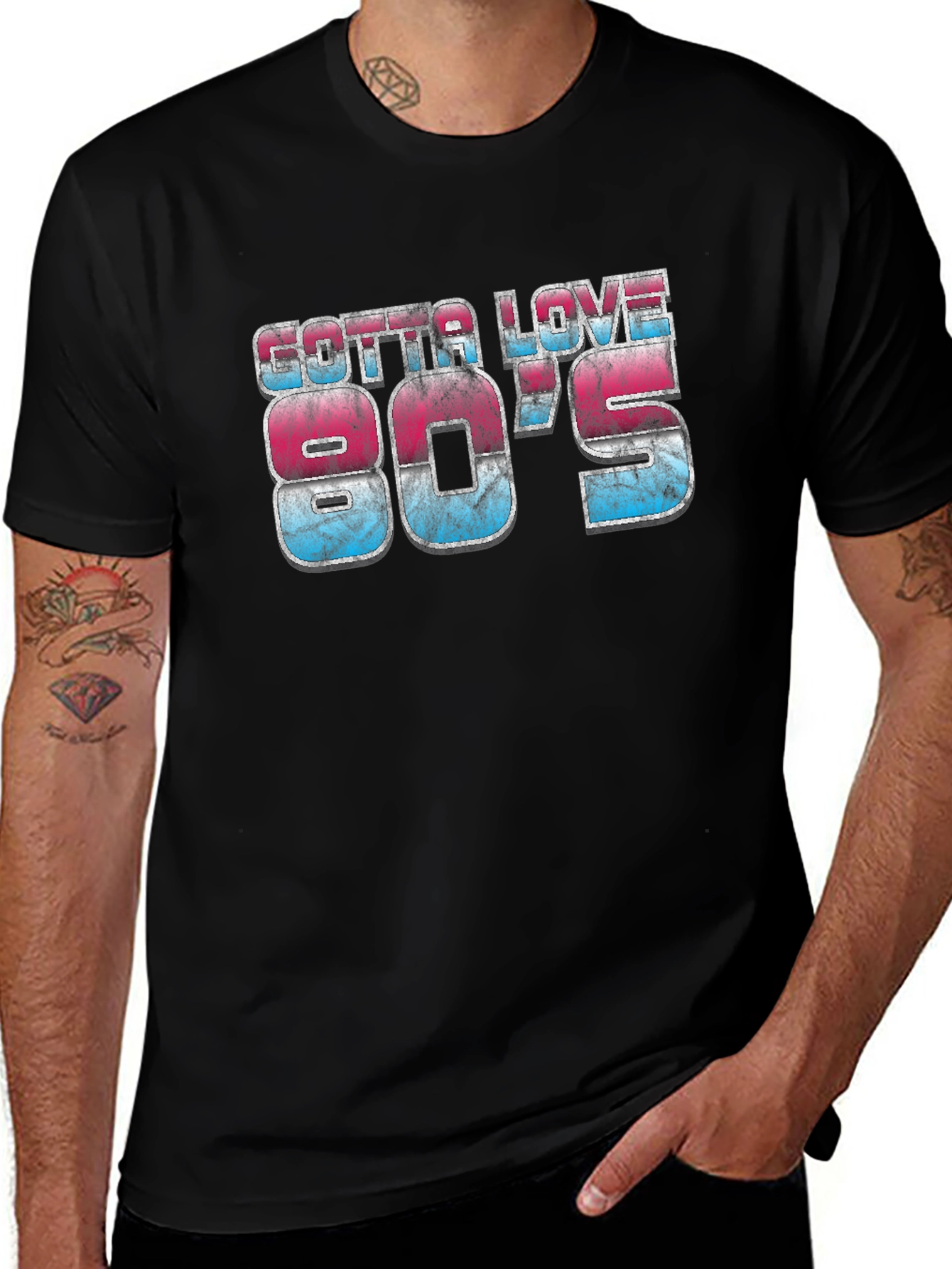 Variant 10 of Gotta Love 80's Graphic T-Shirt Retro Black
