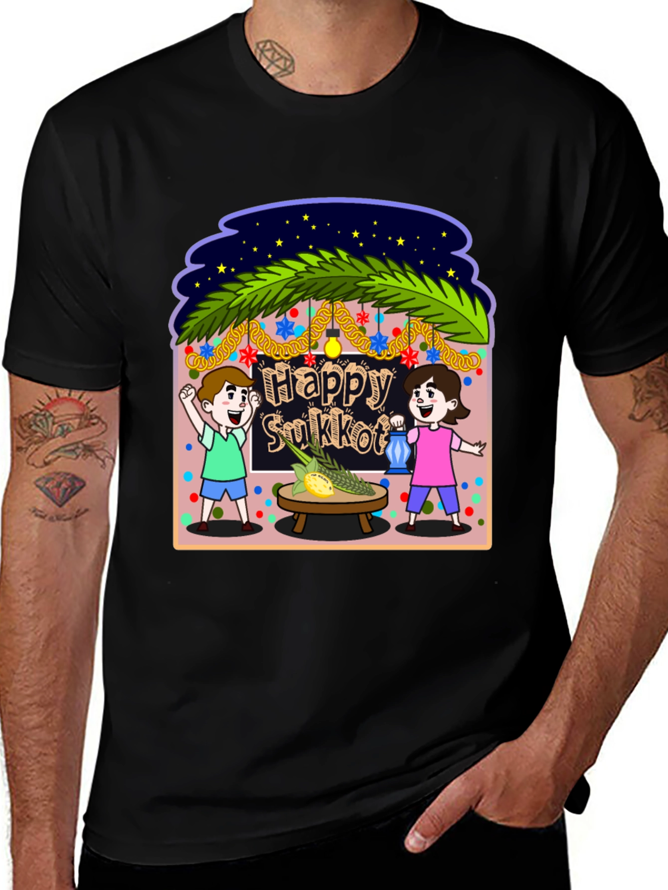 Happy Sukkot T-Shirt Holiday Celebration