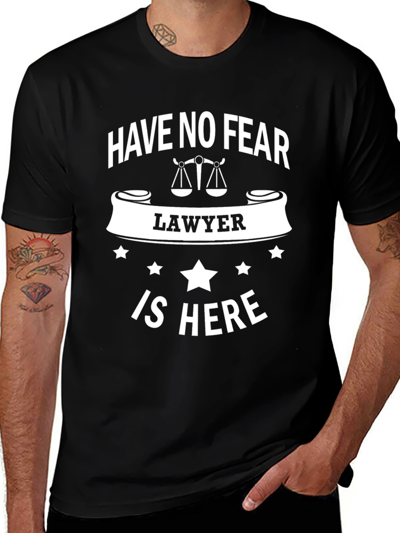 Variant 10 of Have No Fear, Lawyer is Here T-Shirt