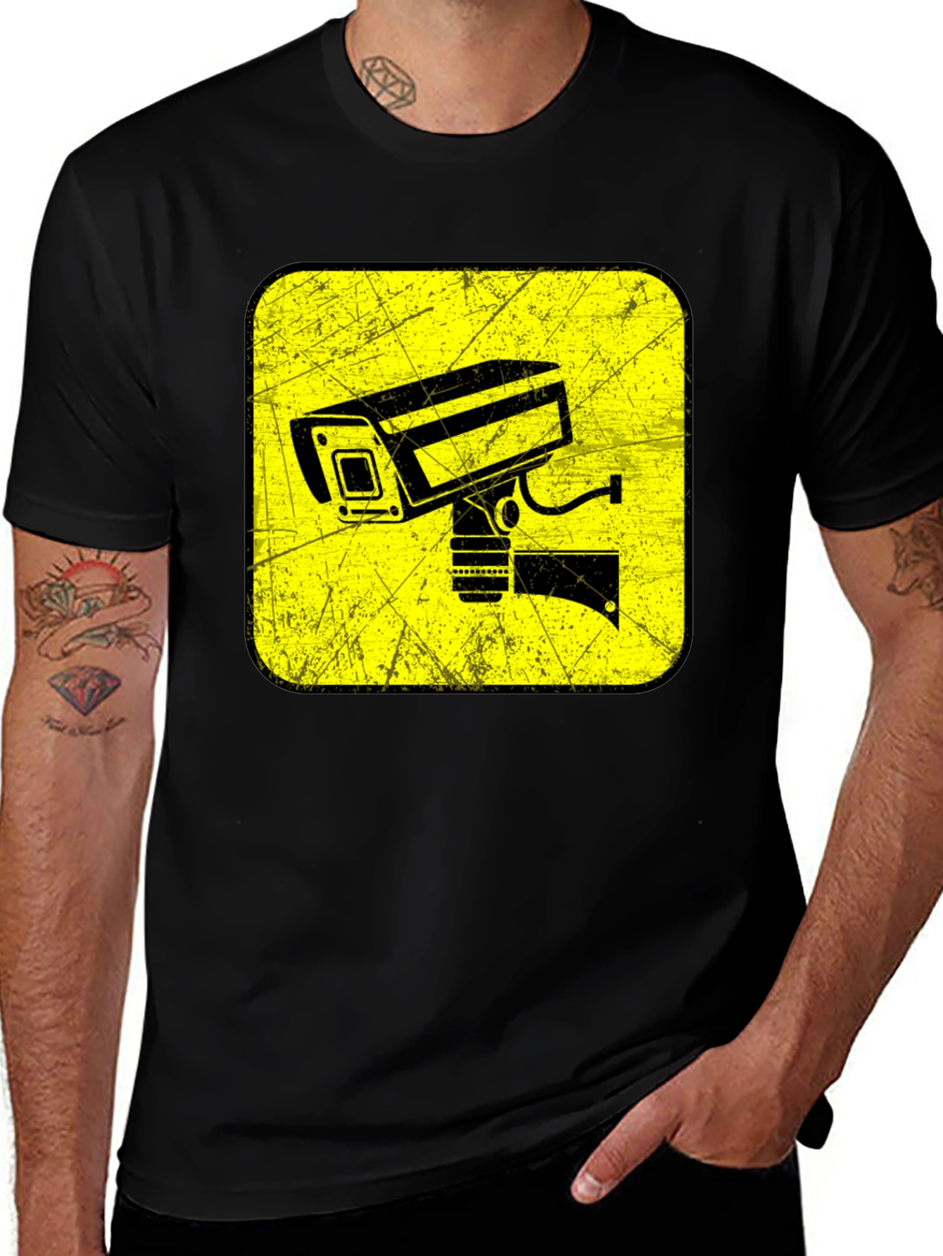 Variant 28 of Surveillance Camera Graphic T-Shirt