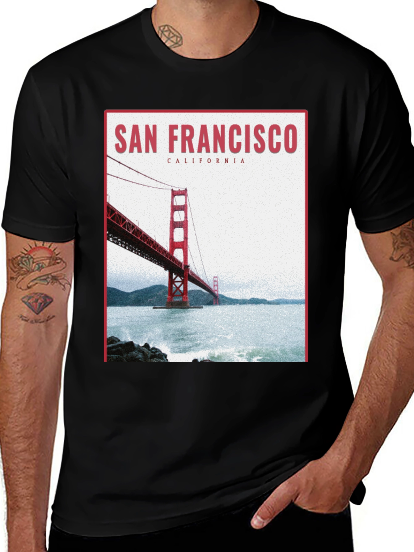 San Francisco Golden Gate Bridge T-Shirt