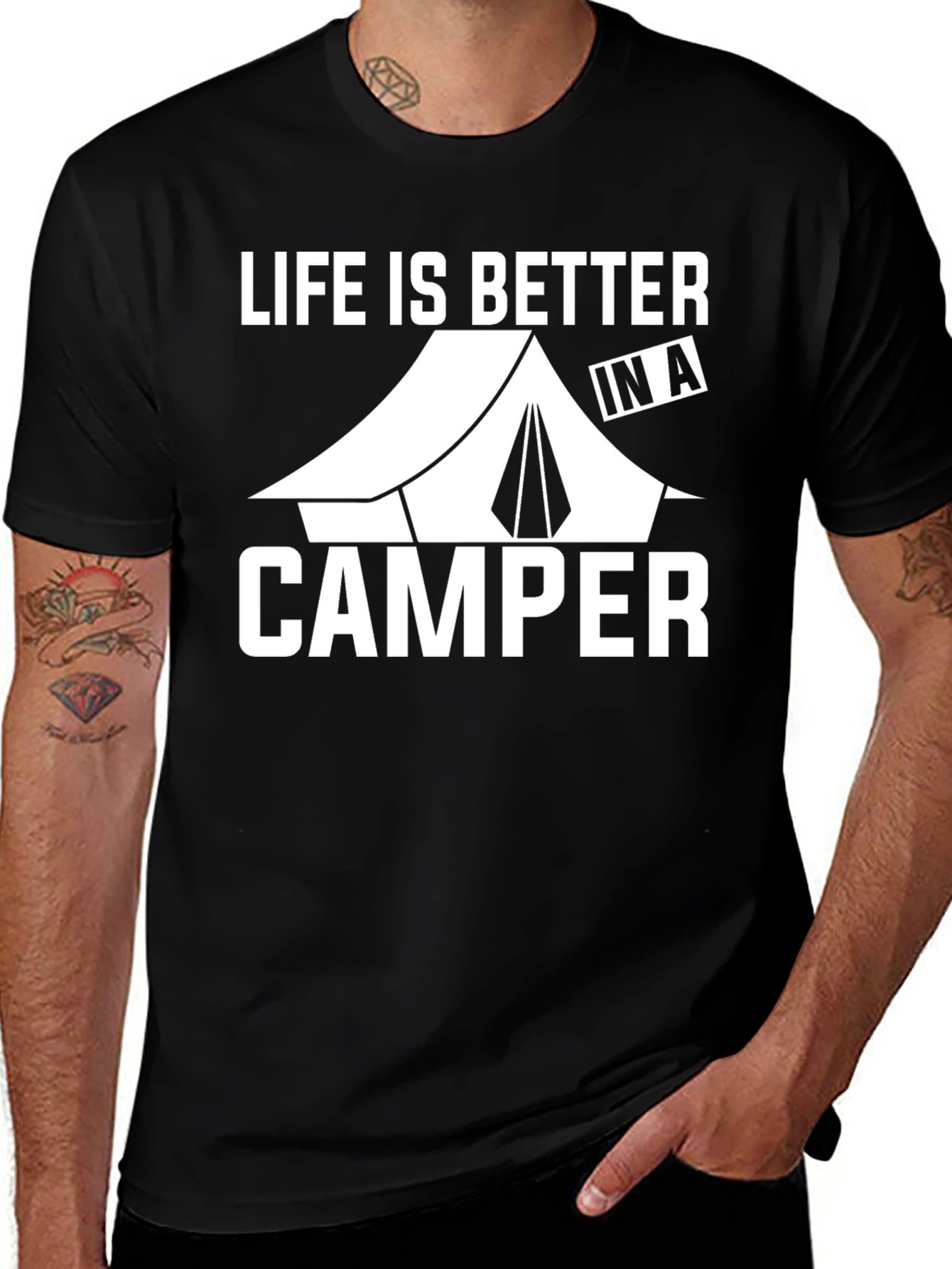Variant 27 of Life is Better In A Camper Graphic Tee