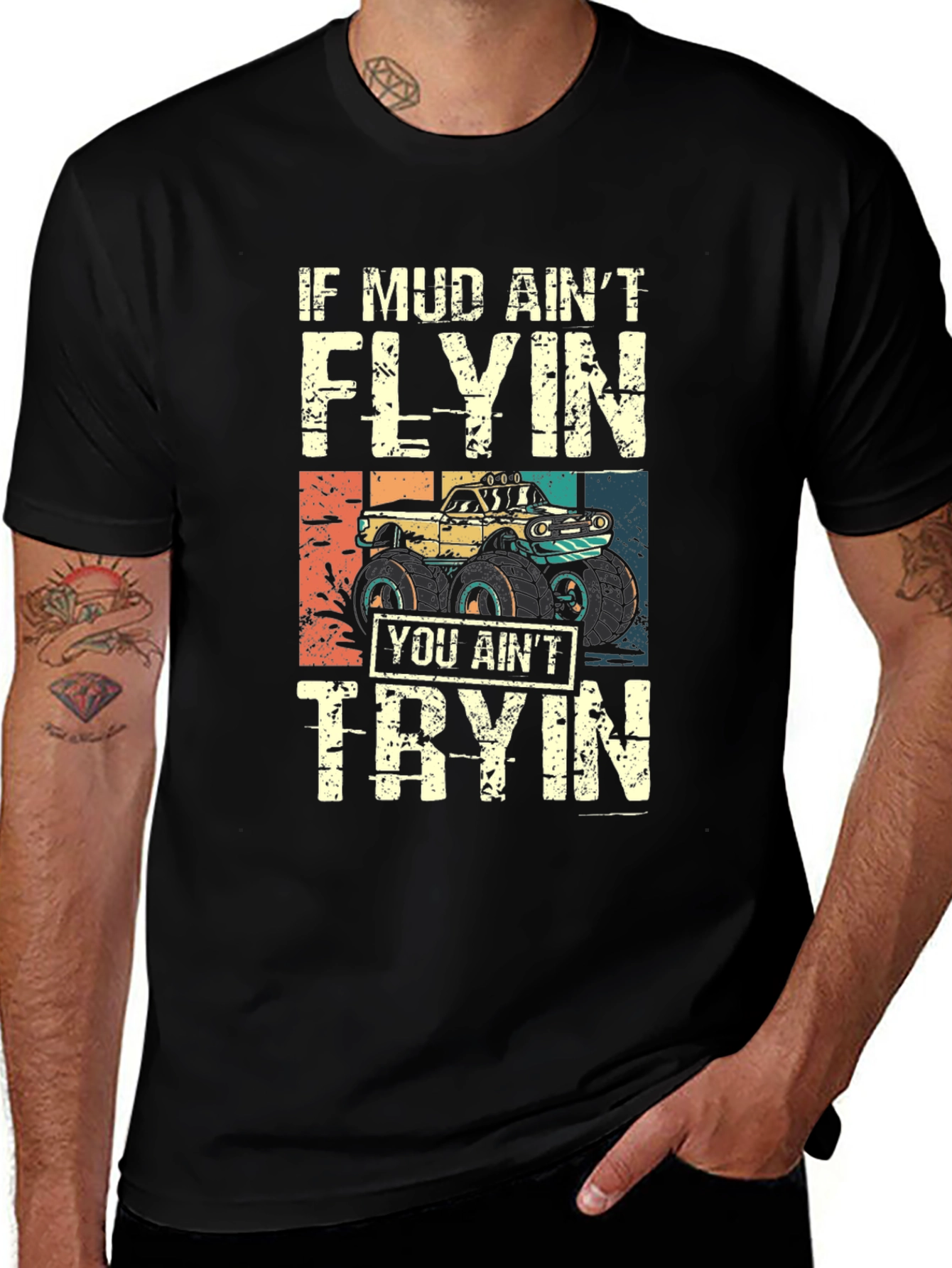 Variant 30 of Mud Ain't Flying T-Shirt