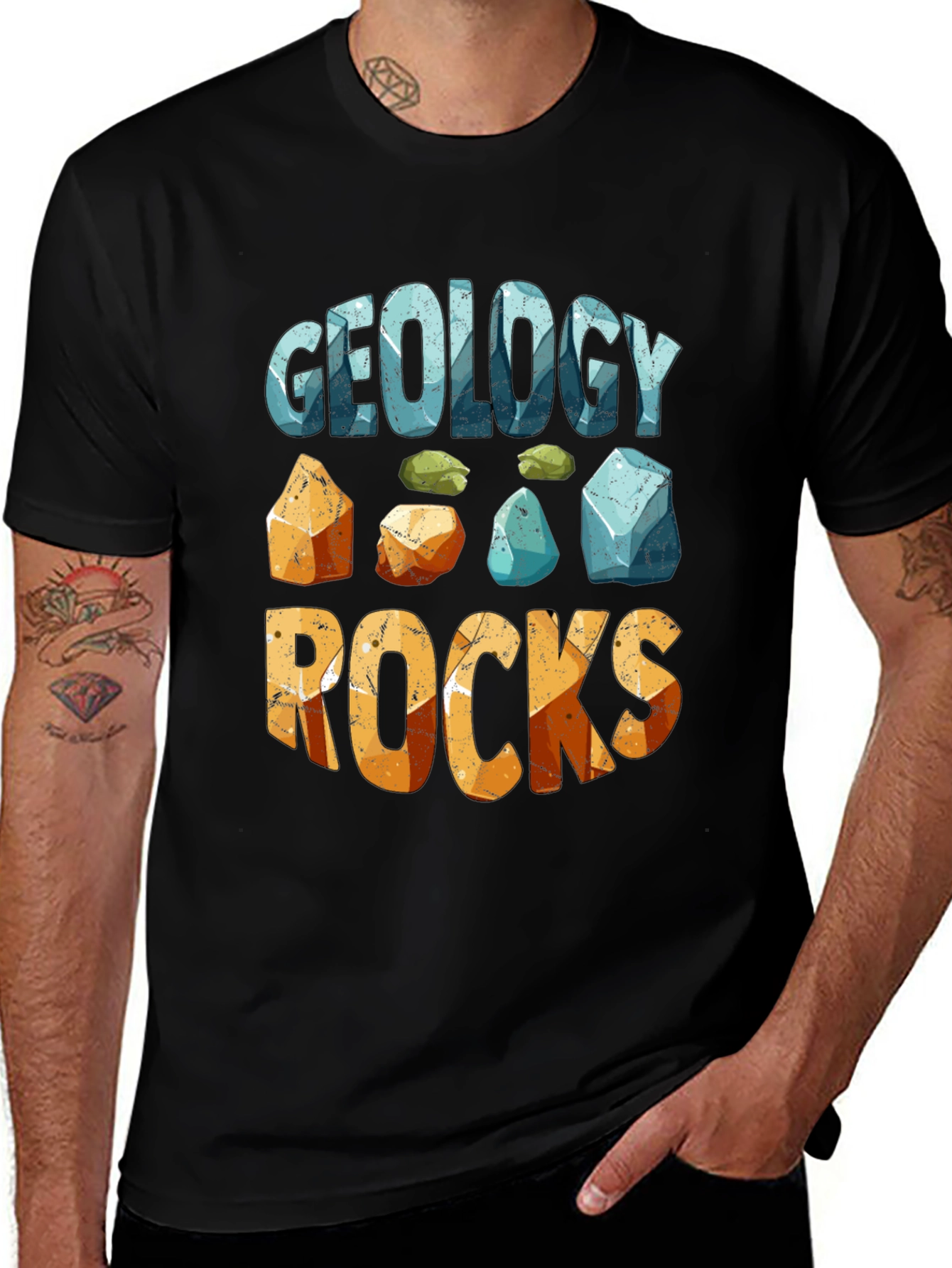 Variant 18 of Geology Rocks Graphic T-Shirt, Geologist Apparel