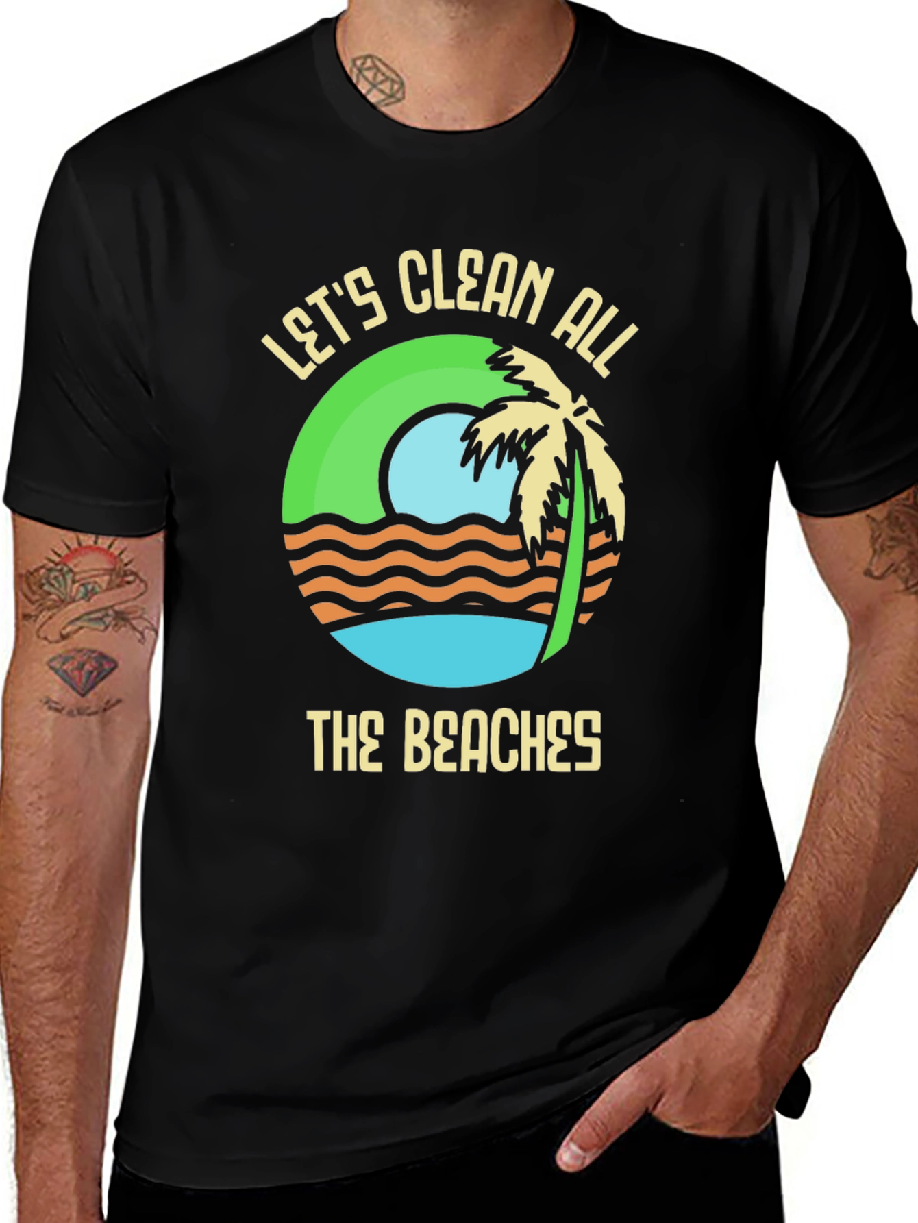Variant 27 of Let's Clean All The Beaches T-Shirt