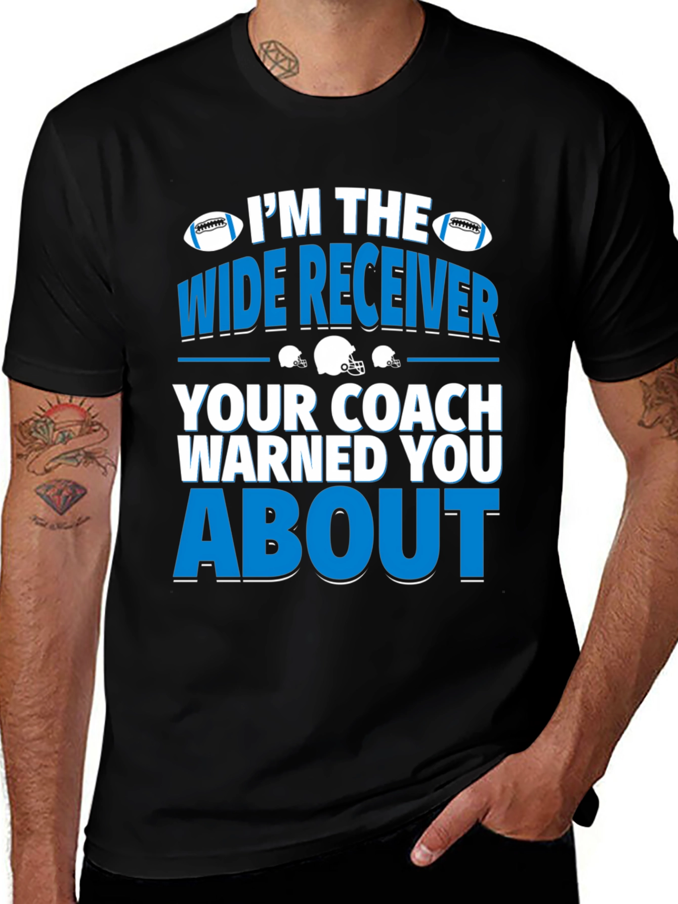 Variant 17 of I'm The Wide Receiver T-Shirt