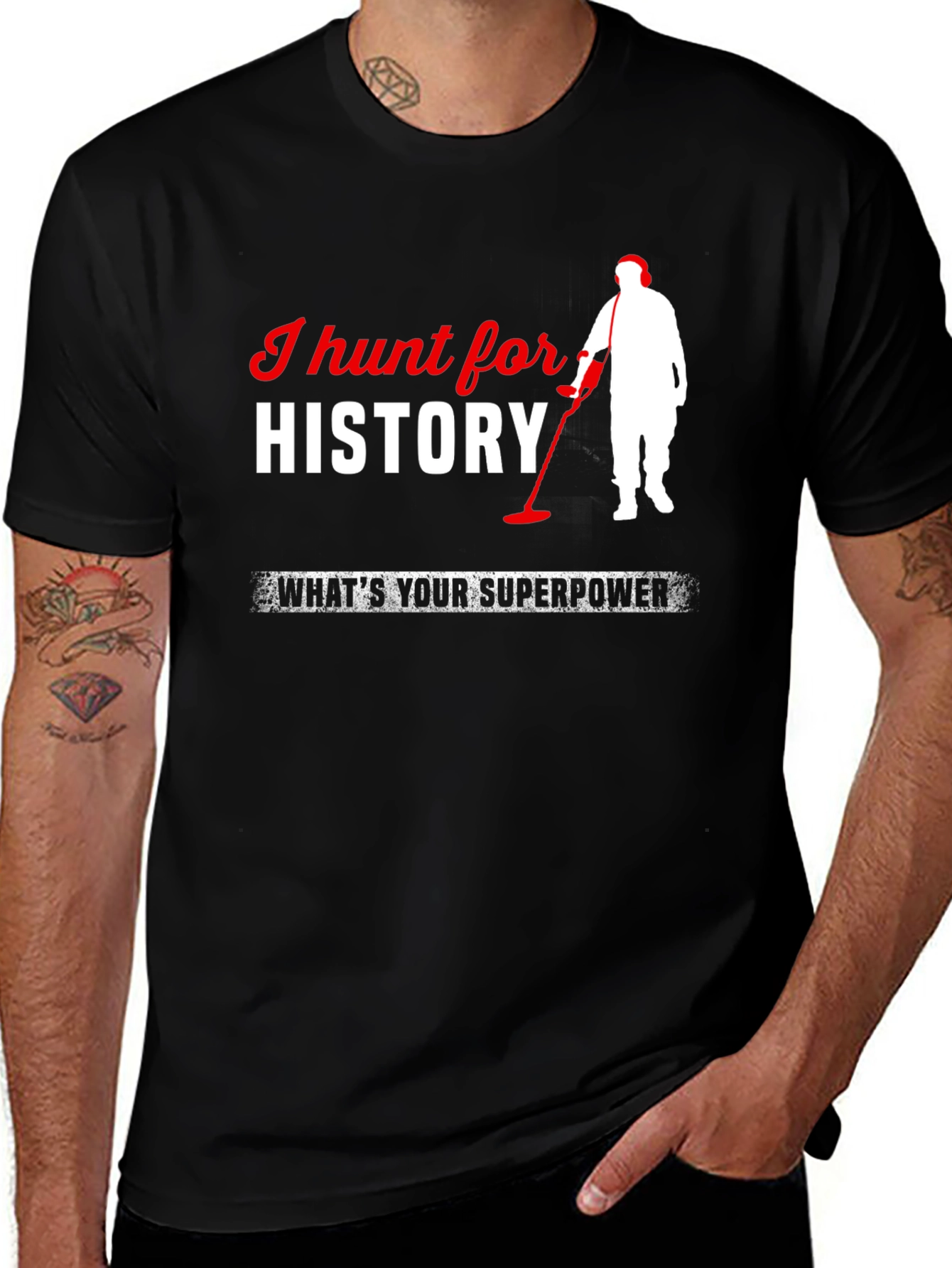 Variant 25 of I Hunt for History T-Shirt